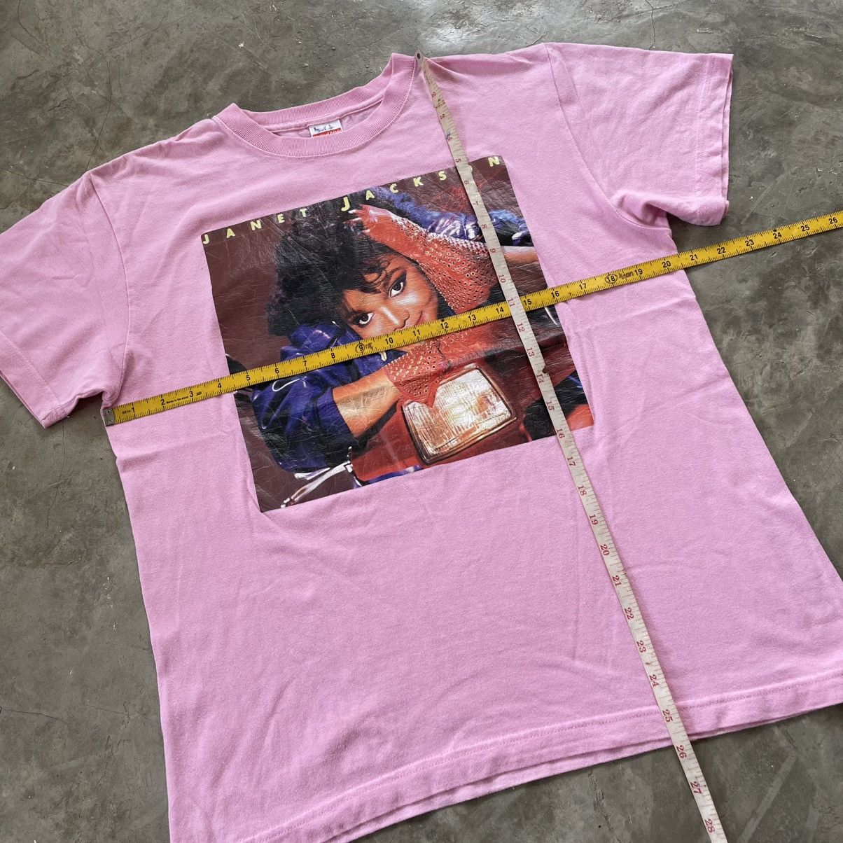 Band Tees 🔴 Vintage Janet Jackson T-Shirt 🔴 Size US M / EU 48-50 / 2 - 6 Thumbnail