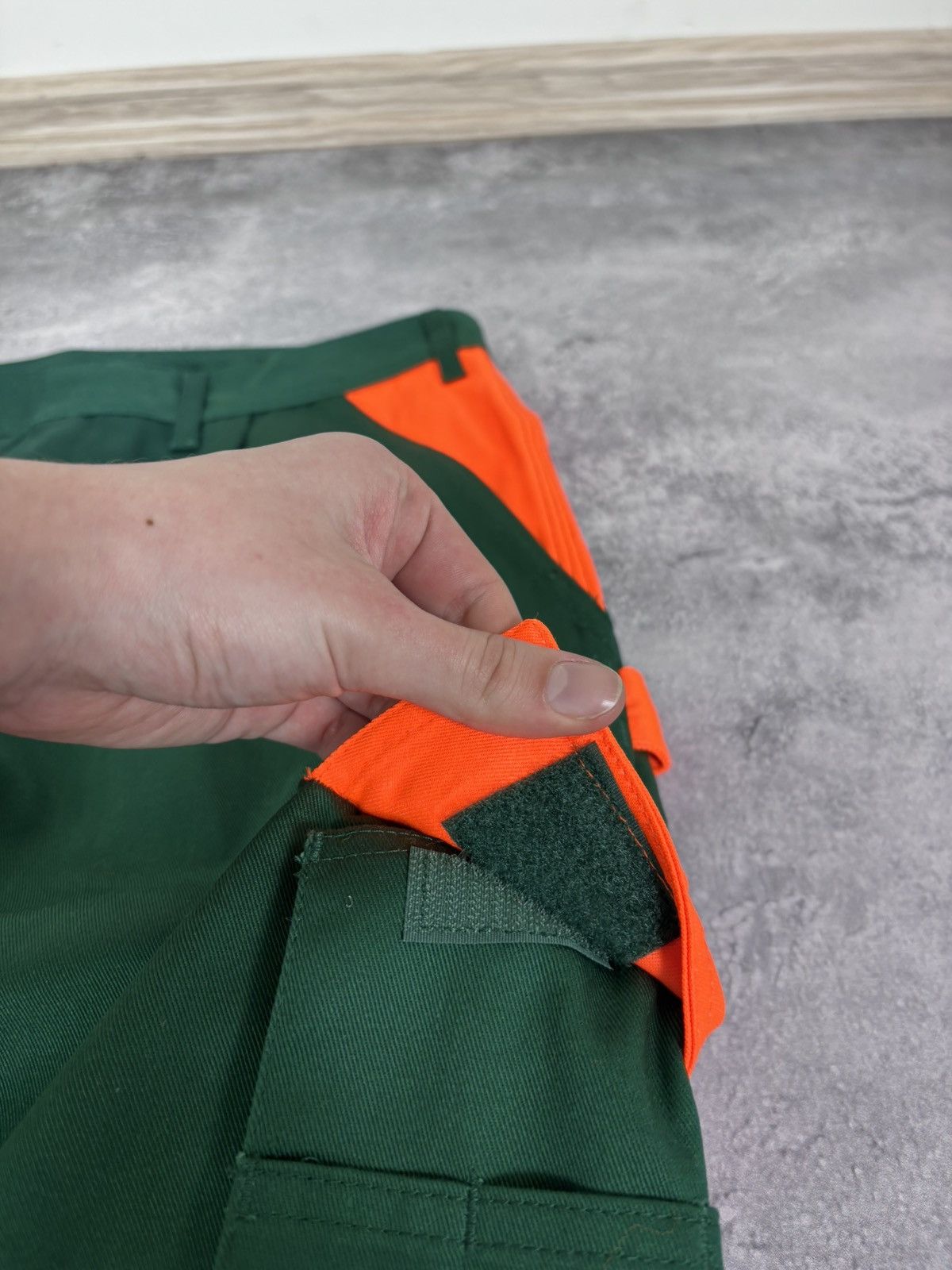 Other Mascot Men’s NWT Reflective Green/Orange Safety Work Pants Size US 32 / EU 48 - 6 Thumbnail