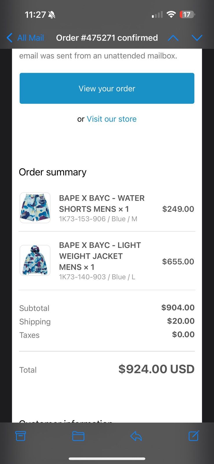 Bape BAPE x BAYC LIGHT WEIGHT JACKET Size US L / EU 52-54 / 3 - 8 Thumbnail