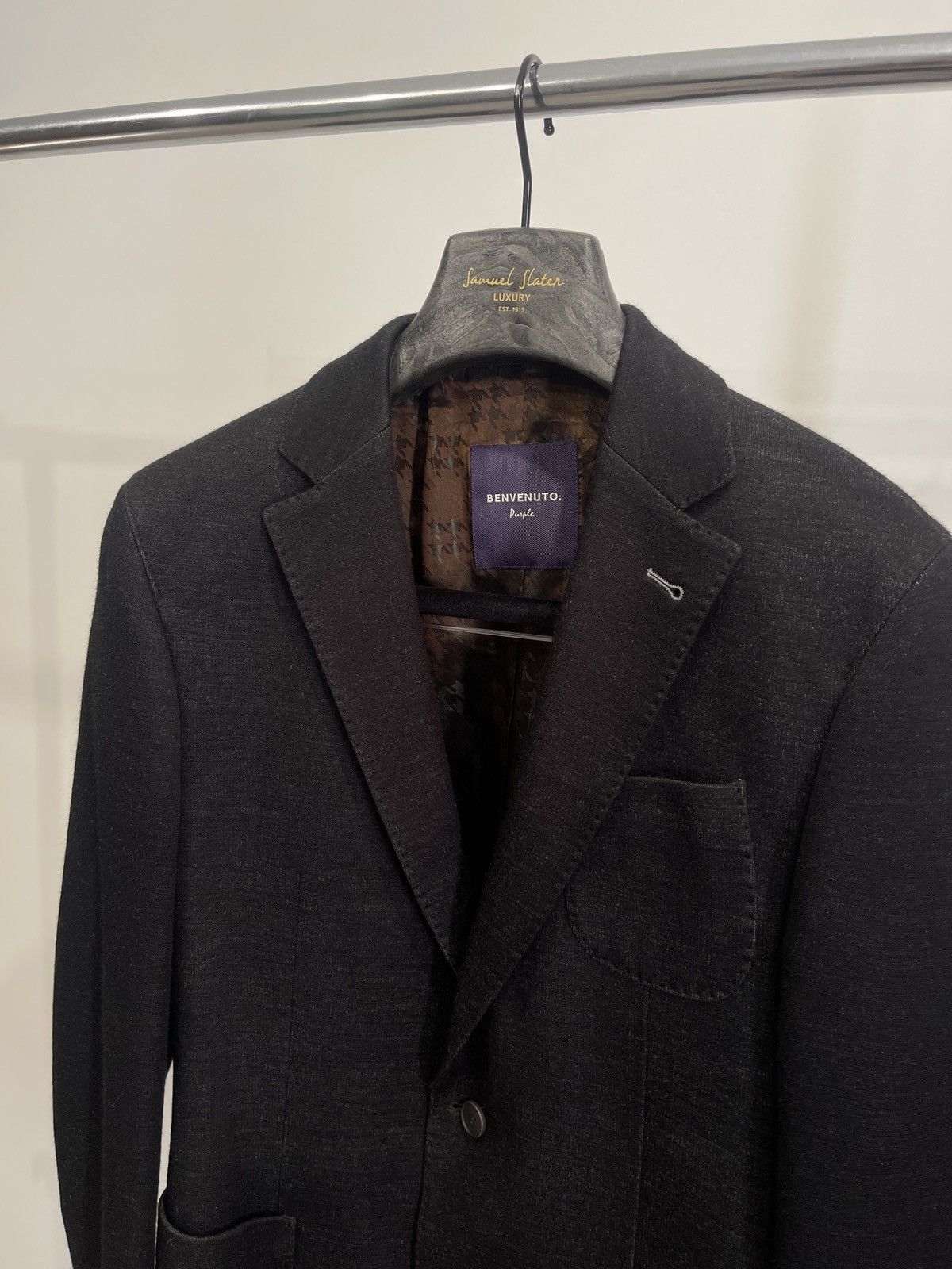 BENVENUTO. Rare benvenuto blazer classic jacket sport coat Size 38R - 2 Thumbnail