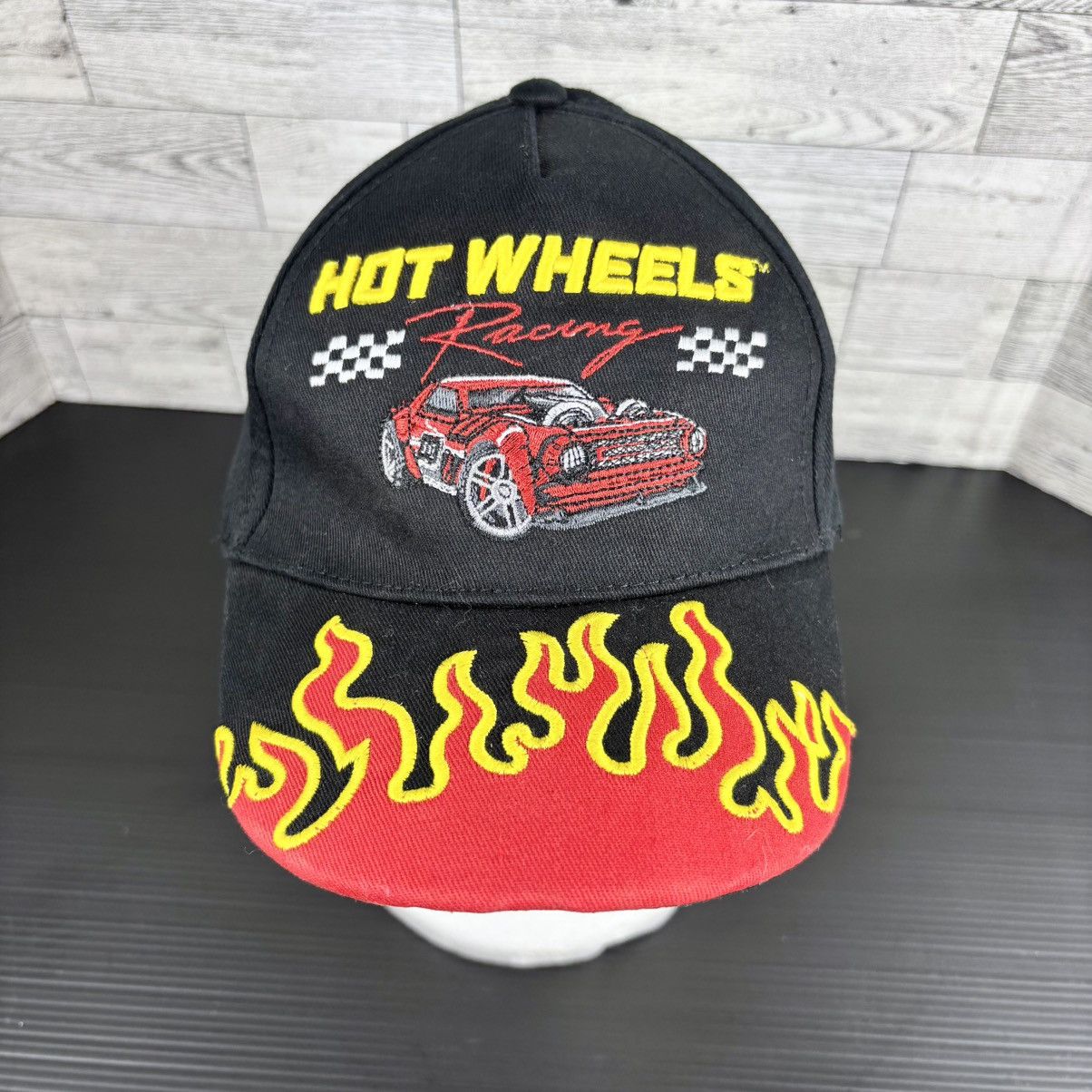 Other Hotwheels Racing Youth Embroidered Car & Flames SnapBack Size ONE SIZE - 2 Thumbnail