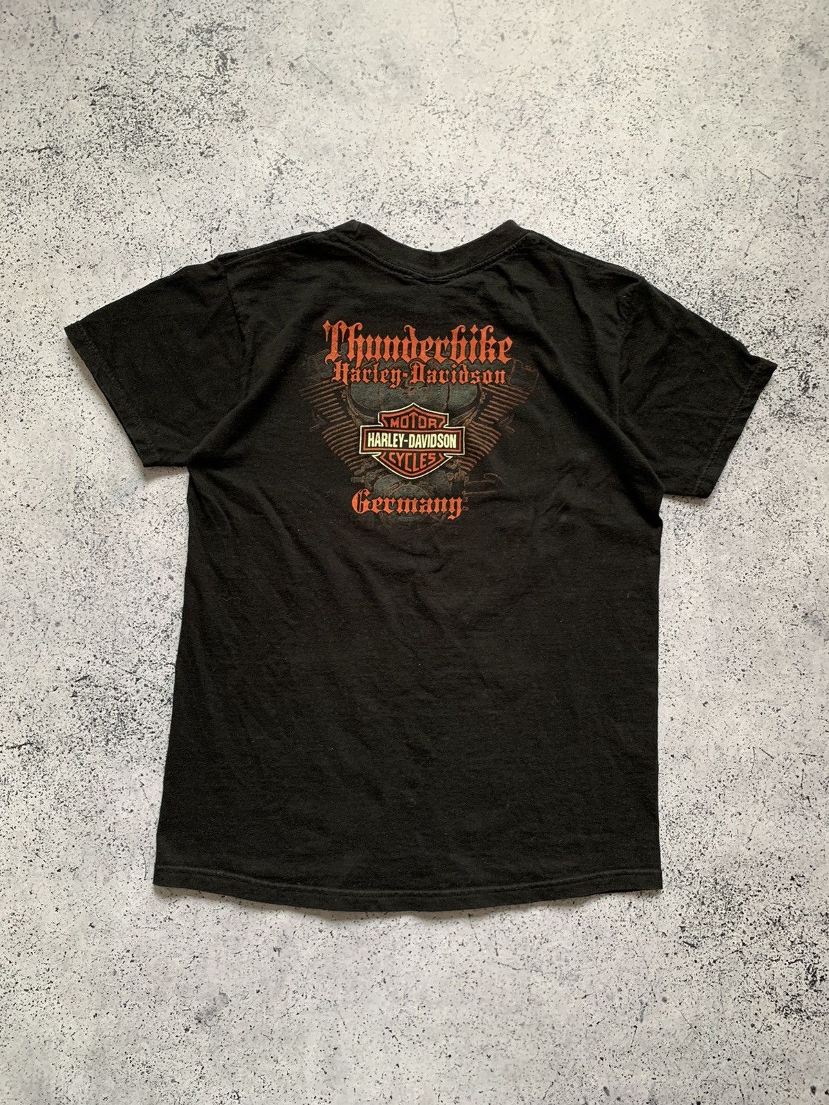 Harley Davidson × Vintage Vintage Harley Davidson Tee Germany 2012 Y2K T-shirt Moto Size US M / EU 48-50 / 2 - 1 Thumbnail