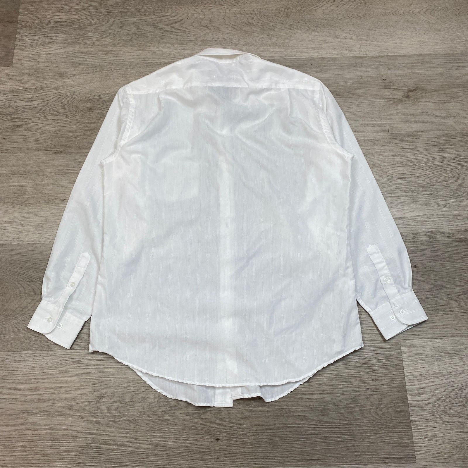 Designer × Givenchy Givenchy Monsieur Monogram Button Up Dress Shirt 15.5 32-33 Size US L / EU 52-54 / 3 - 3 Thumbnail