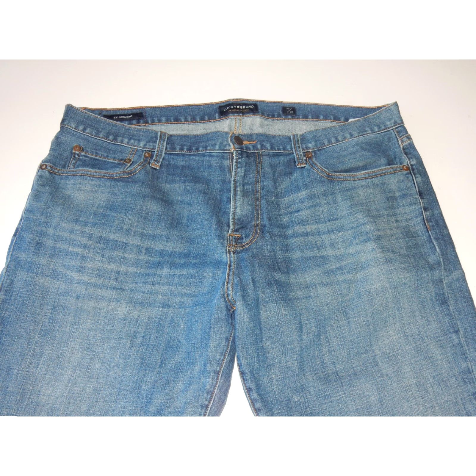 Lucky Brand VINTAGE Lucky Brand Men's Jeans Size 38x34 Straight Denim Blue 90s Fashion Size US 38 / EU 54 - 3 Thumbnail