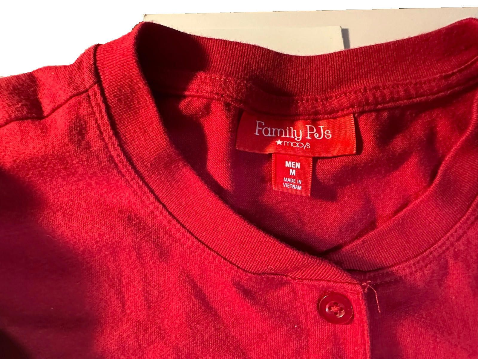 Macys Crimson Crop Henley Women’s Soft Cotton Long Sleeve Tee Size M / US 6-8 / IT 42-44 - 9 Thumbnail