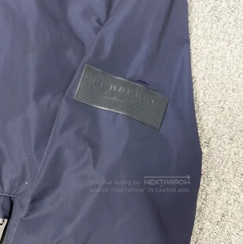 Burberry Burberry M Blue Polyester Men's Outerwear Jacket. Size US M / EU 48-50 / 2 - 3 Thumbnail