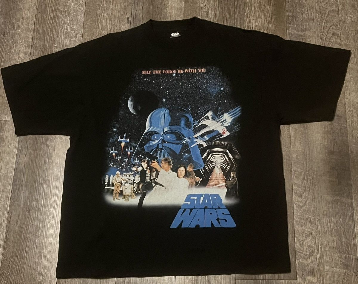 Star Wars Star Wars Freak Store Vintage Print Heavy Duty Thick Shirt Size US XL / EU 56 / 4 - 1 Thumbnail