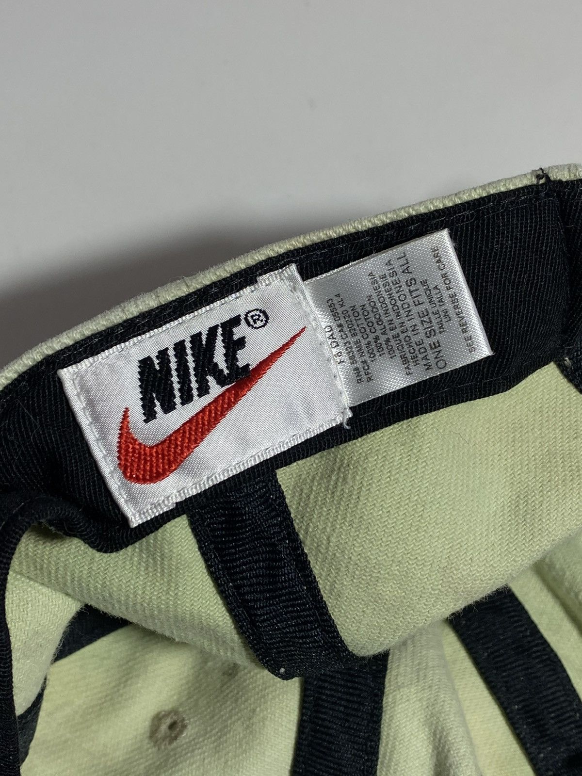 Nike 🔥 VINTAGE 90s NIKE SWOOSH LOGO HYPE Y2k STREETWEAR STYLE Size ONE SIZE - 14 Thumbnail