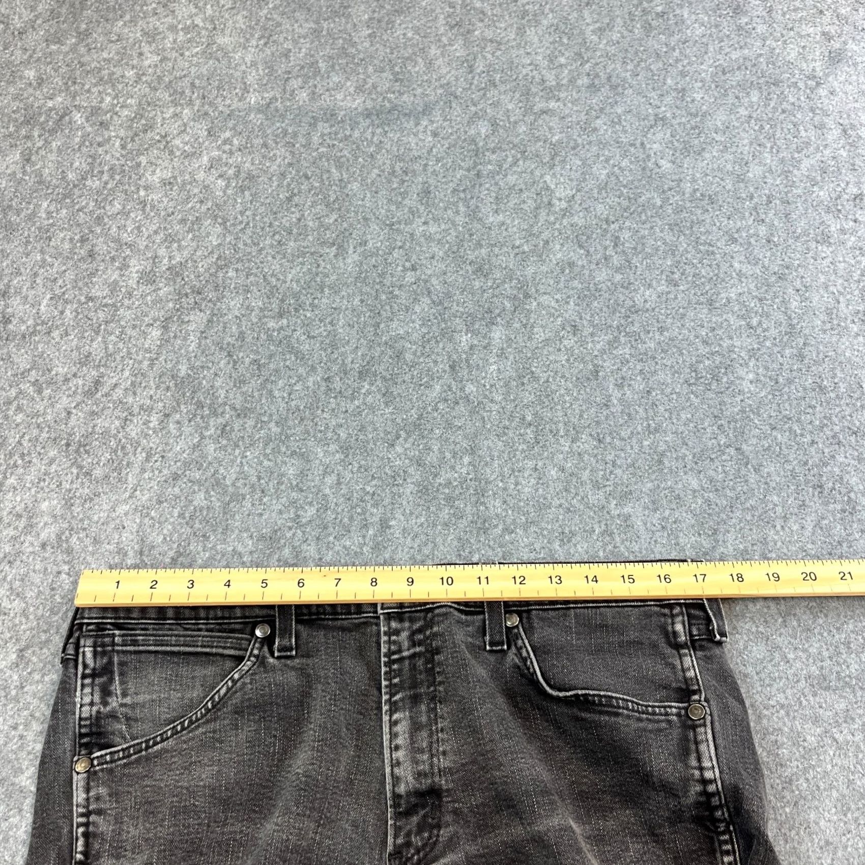 Wrangler Wrangler Jeans Slim Skinny 34 30 Grey Stretch Cowboy Western Bostin Mens Regular Denim Cotton Elastan Slim 5-Pocket Logo Size US 34 / EU 50 - 6 Thumbnail