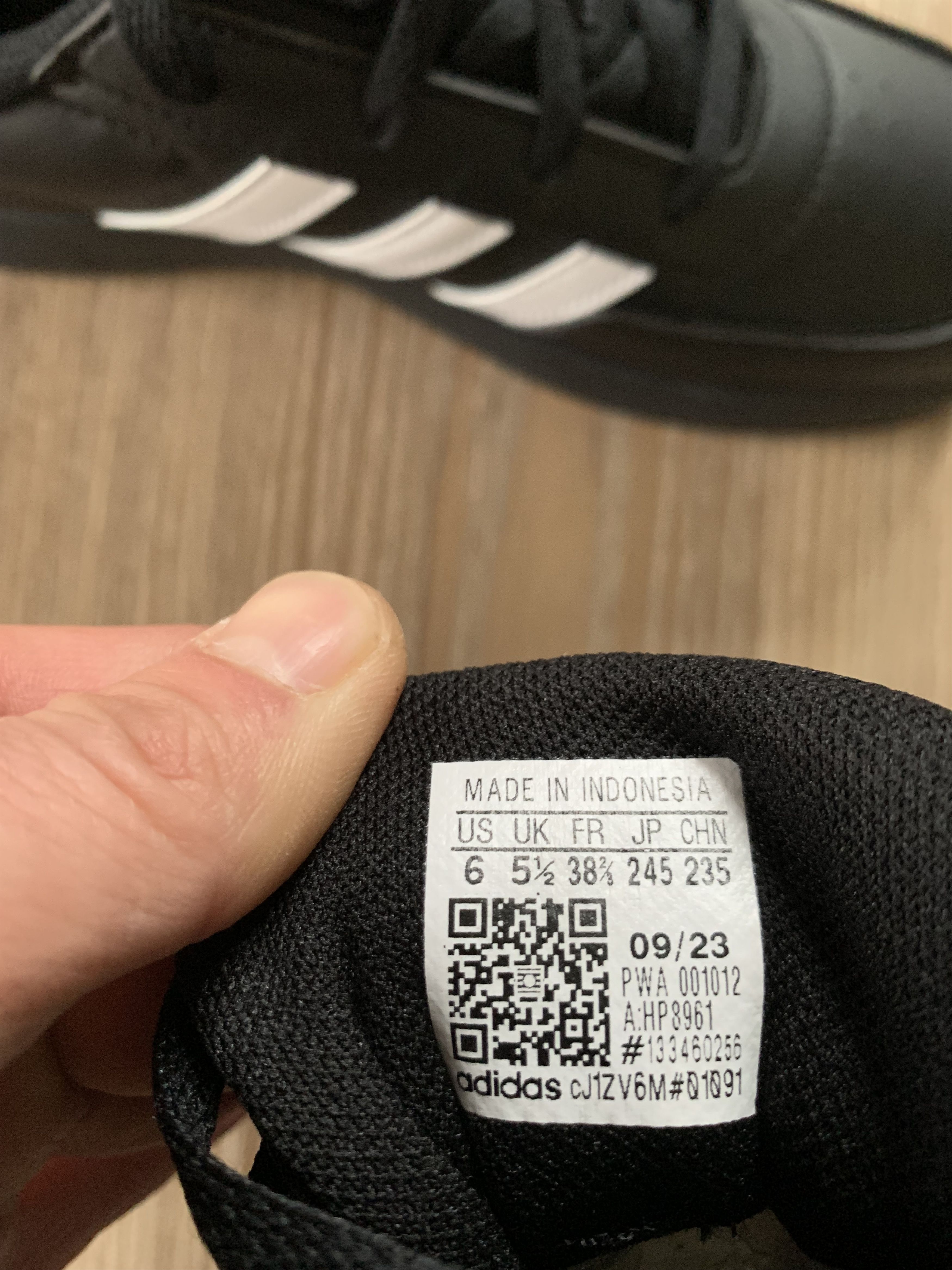 Adidas Adidas Breaknet 2.0 Youth Black Sneakers Size US 7.5 / IT 37.5 - 10 Thumbnail