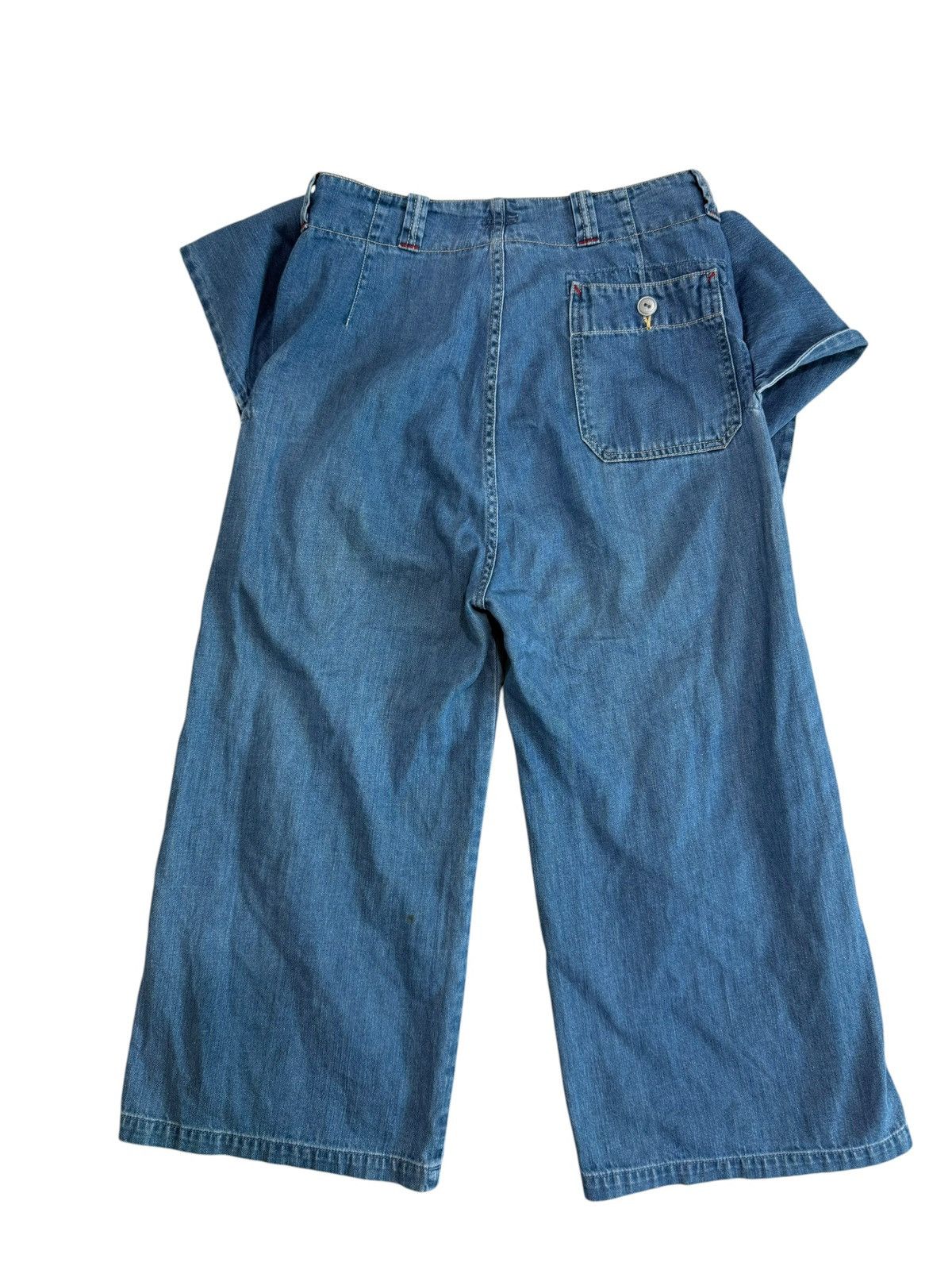 Kapital JAPANESE BRAND KAPITAL WIDE PANTS DENIM RARE Size US 30 / EU 46 - 3 Thumbnail