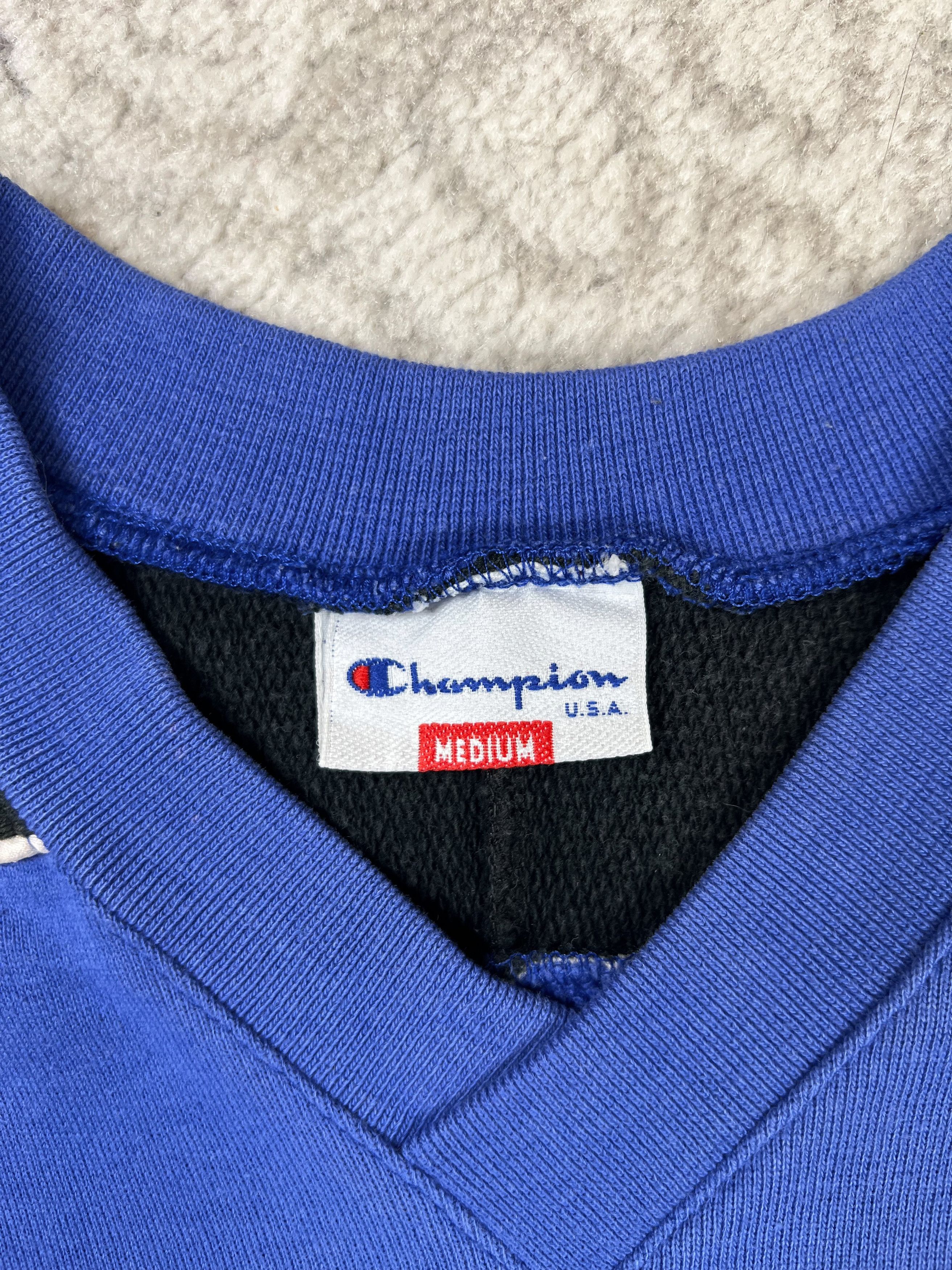 Champion Vintage Champion USA Hockey Jersey Style Sweatshirt Big Logo Size US M / EU 48-50 / 2 - 18 Thumbnail