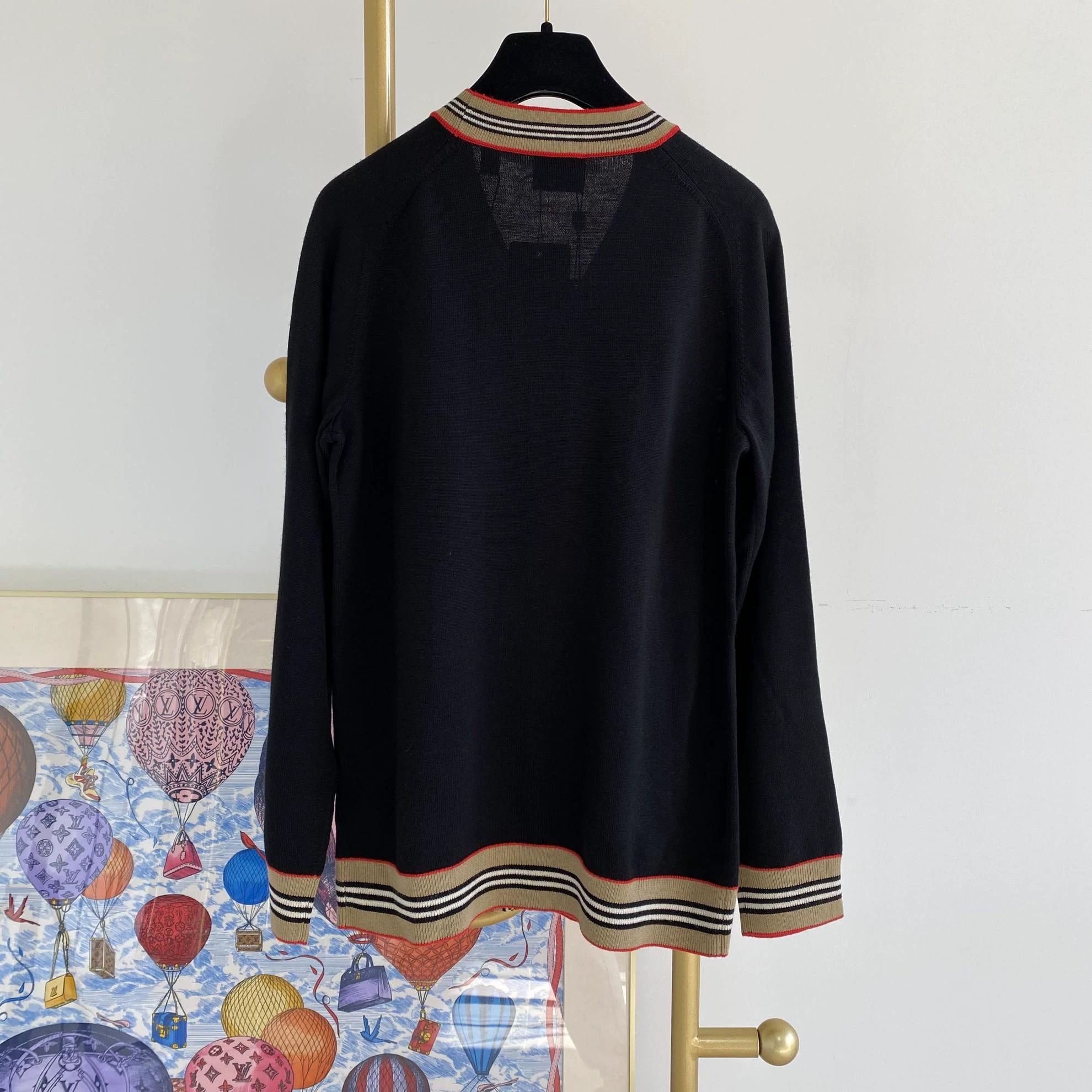 Burberry Burberry black wool cardigan 14Y new with tags Size XXS / US 00 / IT 34 - 2 Thumbnail