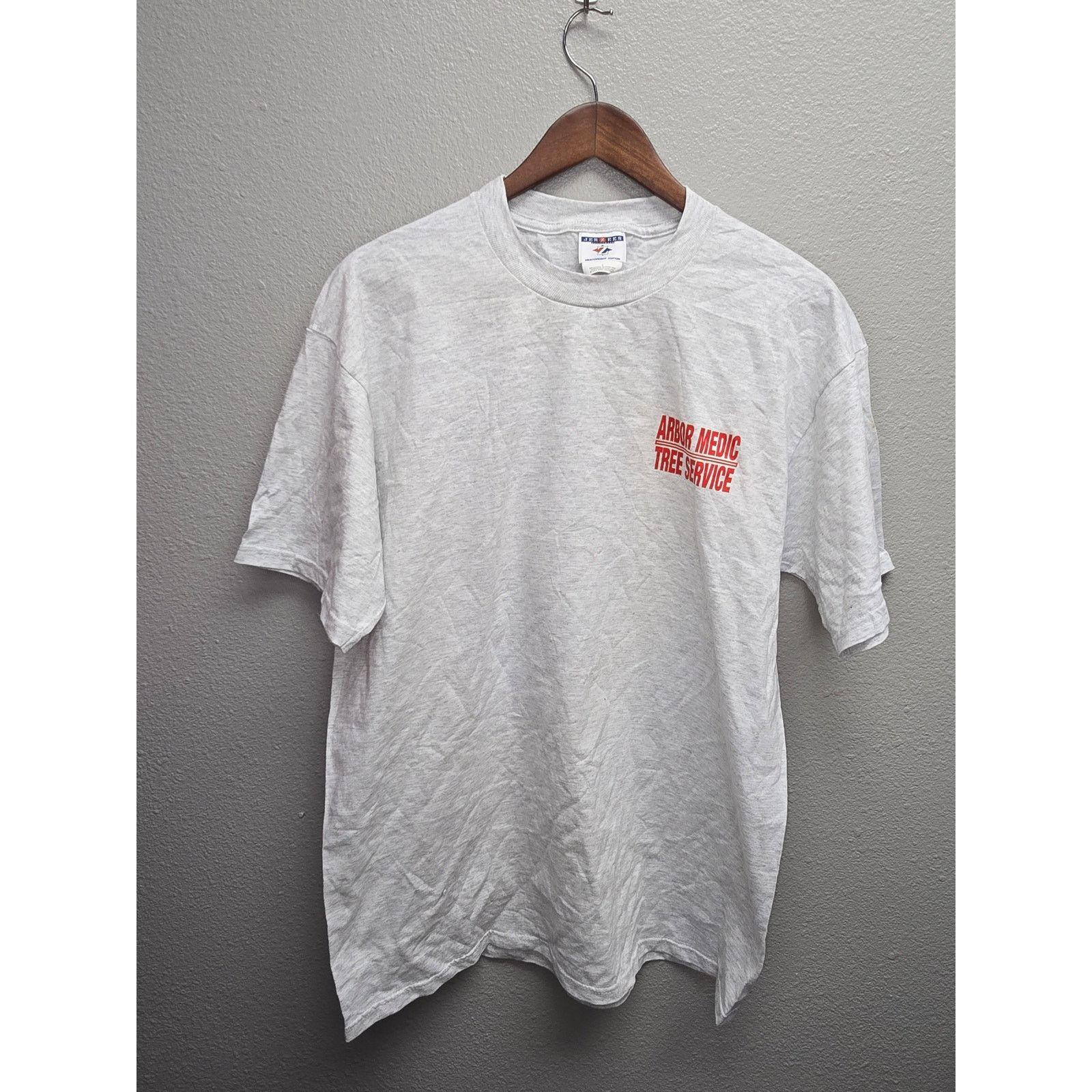 Jerzees × Vintage Vintage Arbor Tree Shirt Medic Service Gray Tee Graphic L Size US L / EU 52-54 / 3 - 3 Thumbnail
