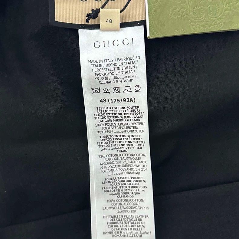 Gucci Gucci Full-print double-sided windbreaker jacket 2503-Nexta Size US M / EU 48-50 / 2 - 7 Thumbnail