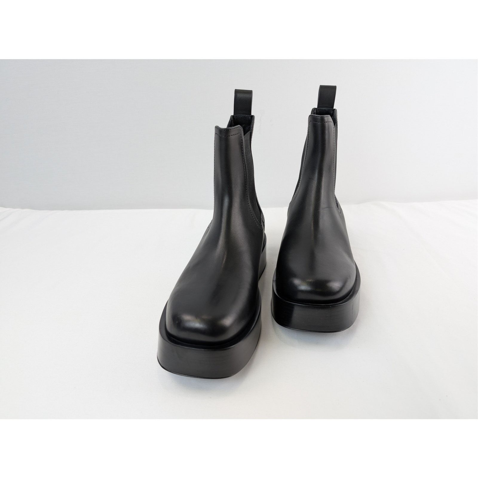 Bottega Veneta o1rshd1 Daisy Calf Torino Ankle Boots in Black Size US 10 / EU 43 - 7 Thumbnail