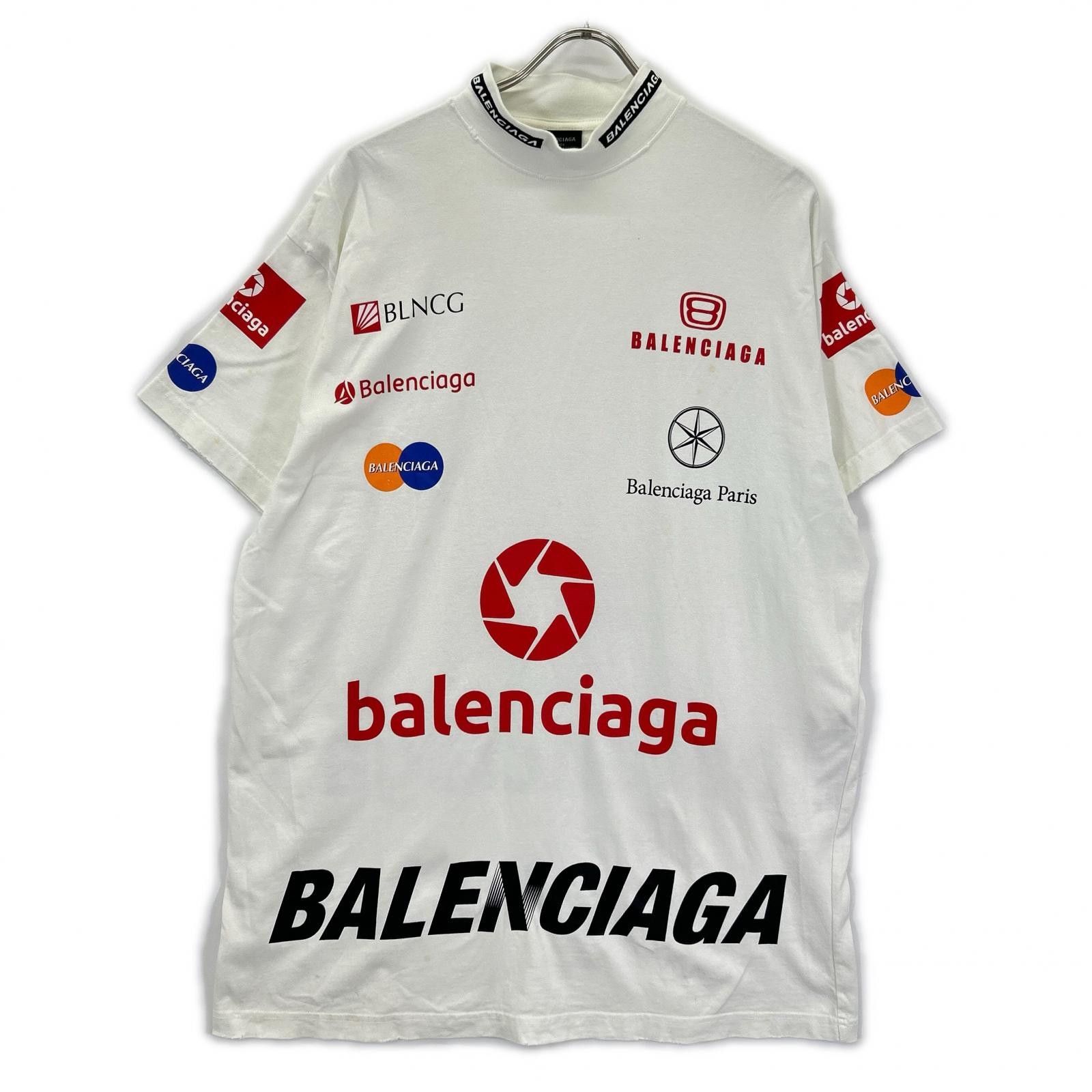 Balenciaga Balenciaga 23ss AOP Archives printed short sleeved T