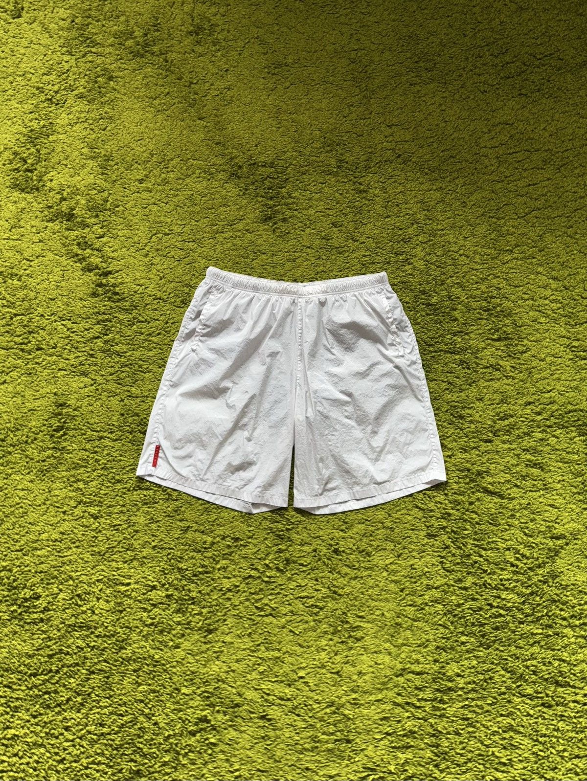 Prada Prada red tab nylon shorts Size US 32 / EU 48 - 1 Thumbnail
