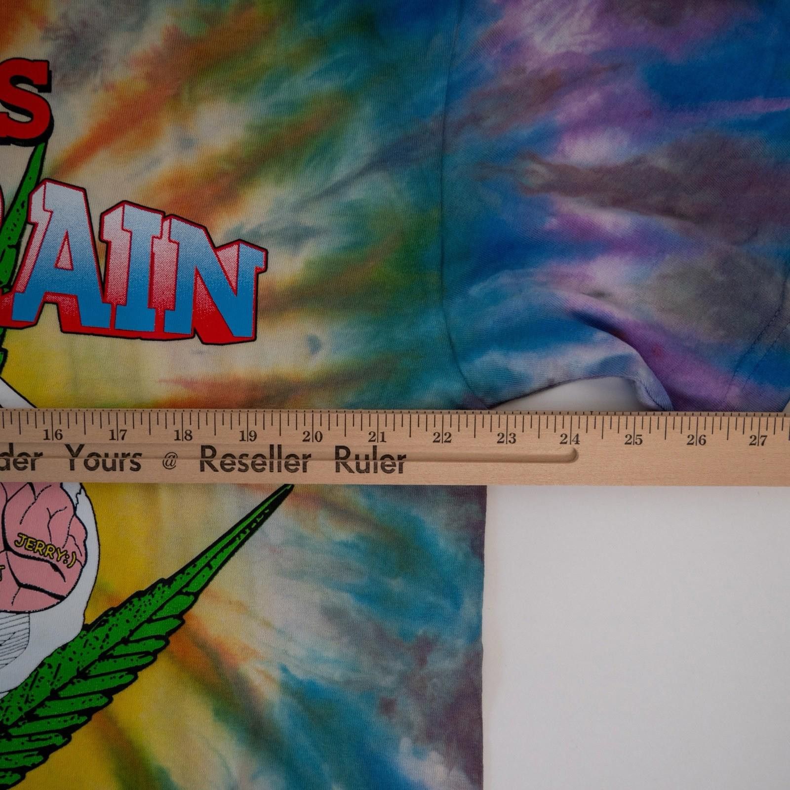 Online Ceramics Online Ceramics This Is Your Brain On Drugs Tie Dye Shirt L Size US L / EU 52-54 / 3 - 11 Thumbnail