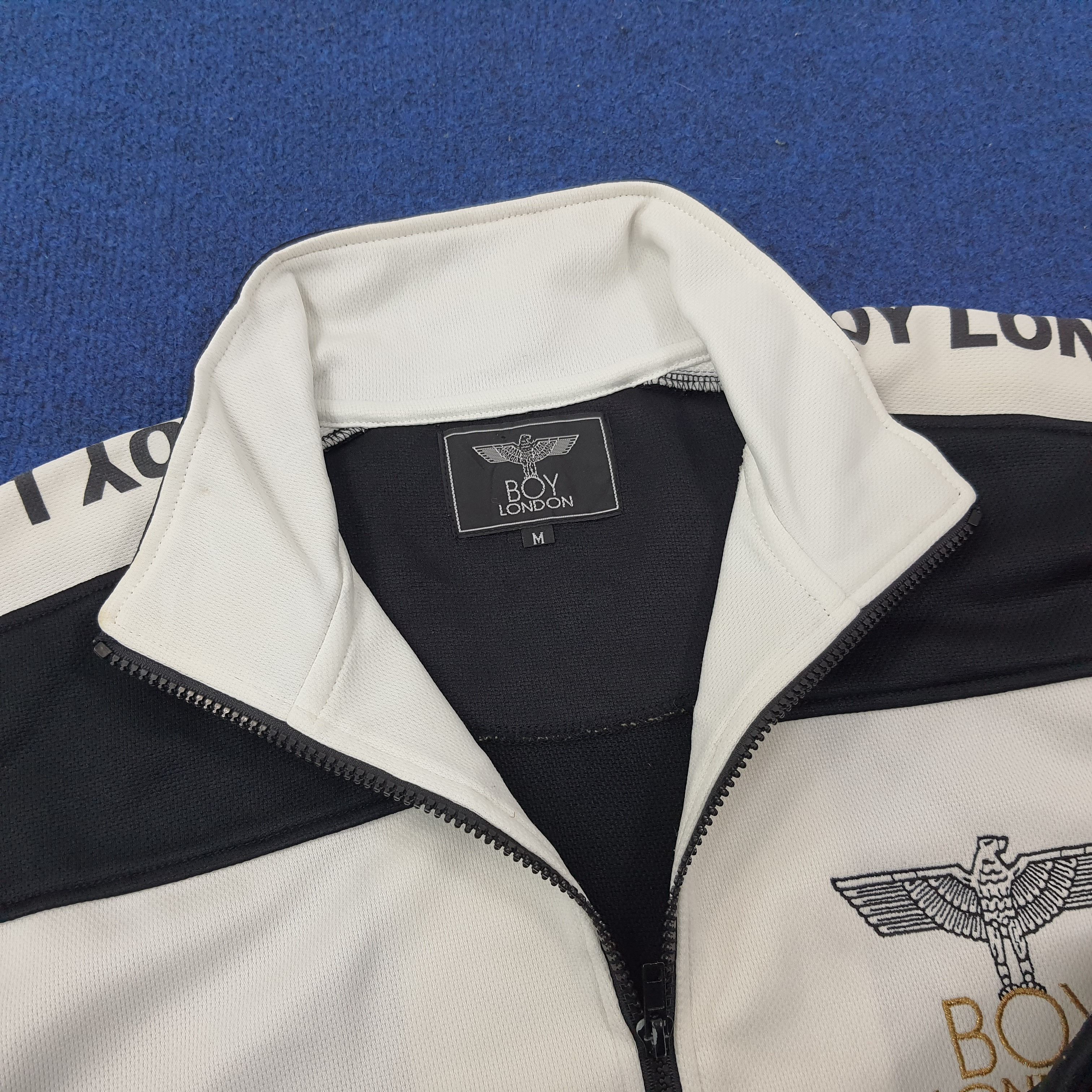 Boy London Vintage Boy London Half Zipper Tshirt C239N77 Size US M / EU 48-50 / 2 - 5 Thumbnail