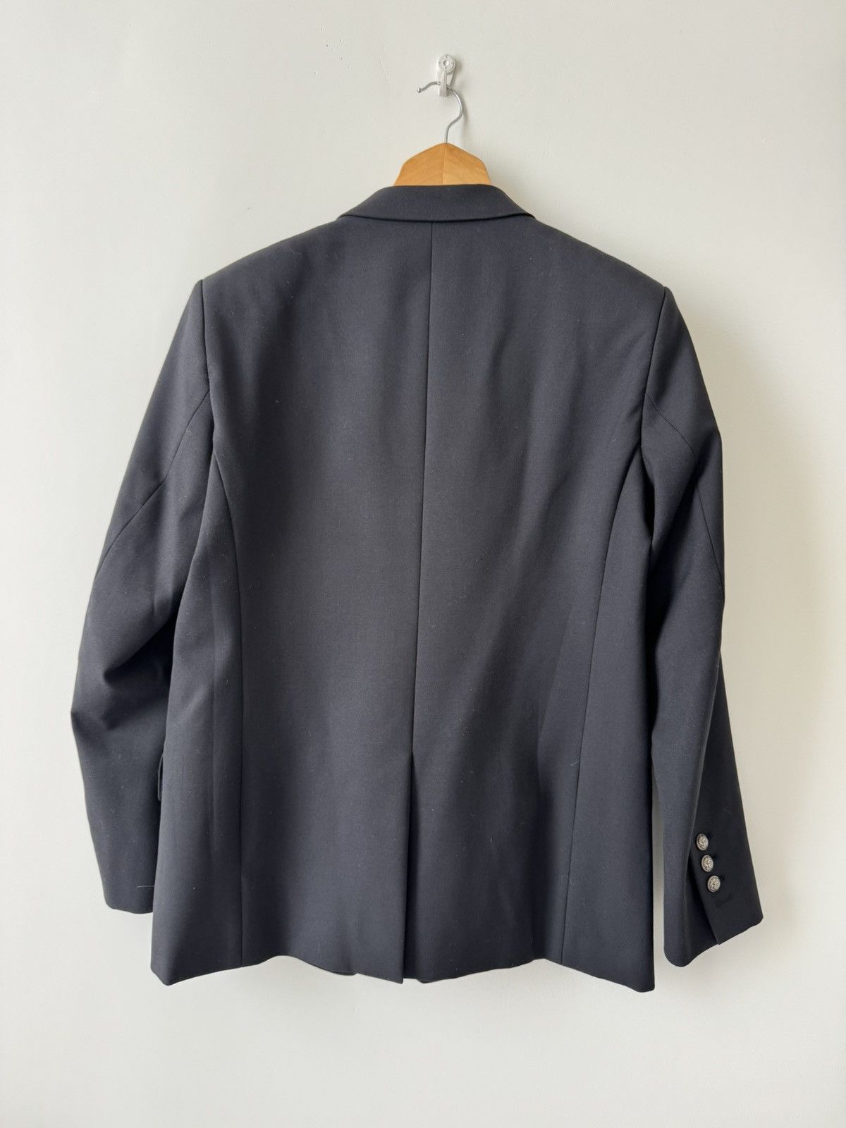 Balmain BALMAIN Double-breasted satin-lapel jacket Size 50R - 2 Thumbnail