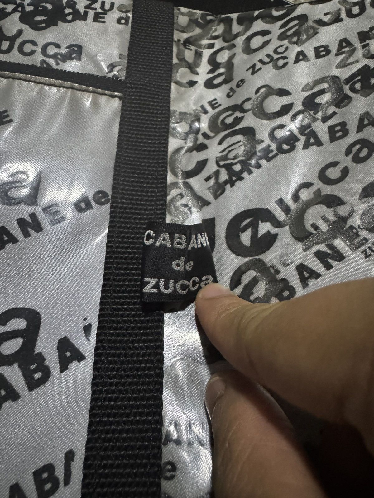 CABANE de ZUCCa × Issey Miyake × Zucca Super Big Monogram Zucca Bike Messenger Bag Size ONE SIZE - 5 Thumbnail