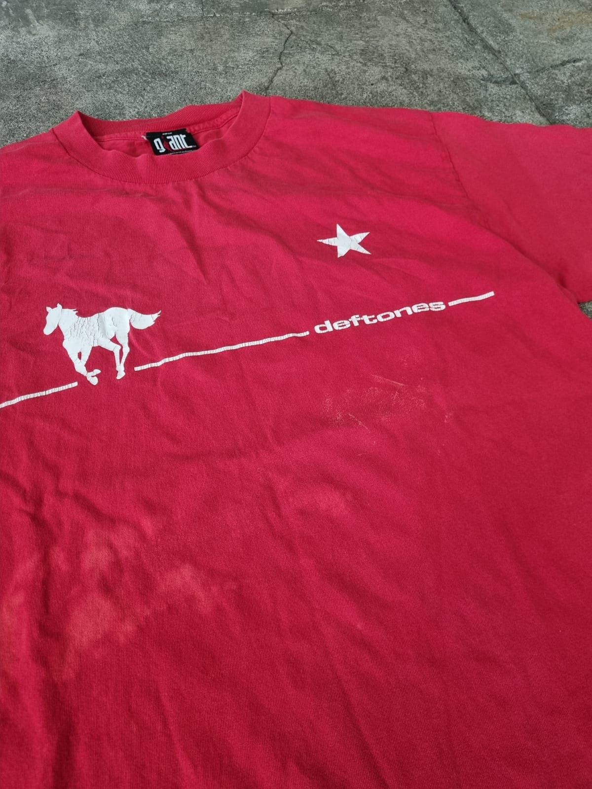 Band Tees Vintage 2000 deftones white pony nu metal tshirt Size US XL / EU 56 / 4 - 2 Thumbnail