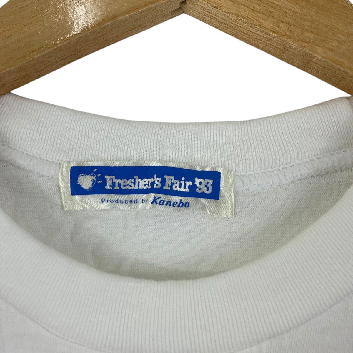 Vintage Vintage 1993 FRESHER’S FAIR KANEBO Illustration Art Tee Size XS / US 0-2 / IT 36-38 - 6 Thumbnail