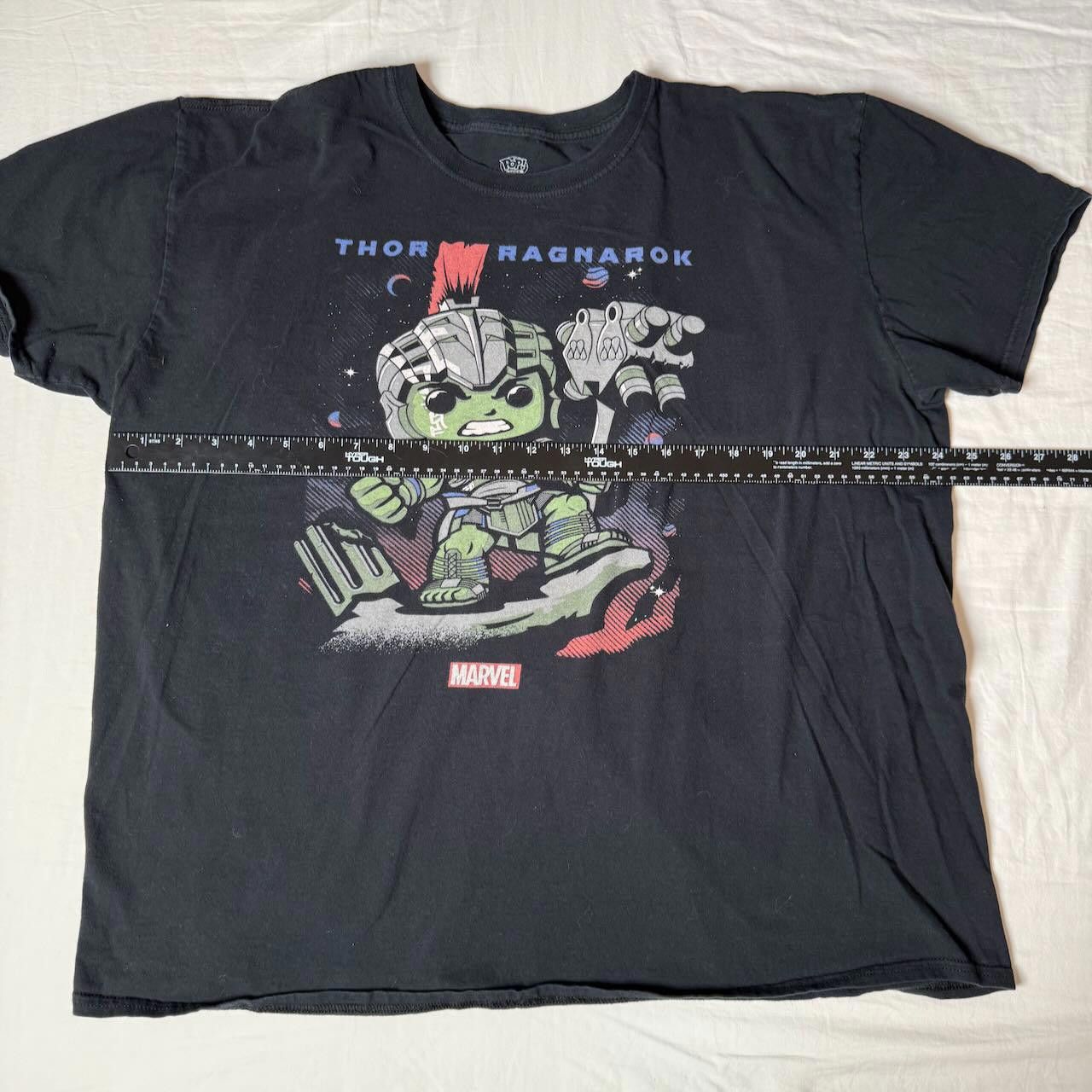 Designer Funko Pop! Thor Ragnarok Hulk T-Shirt Adult 2XL Size US L / EU 52-54 / 3 - 5 Thumbnail