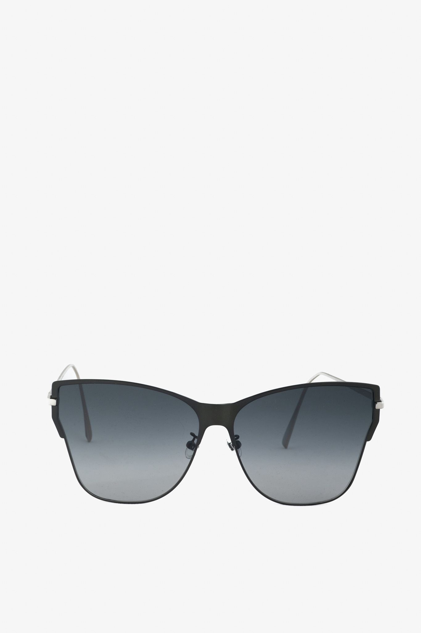Dior Christian Dior Futurist Silver-Tone Cat-Eye Sunglasses Size ONE SIZE - 2 Thumbnail