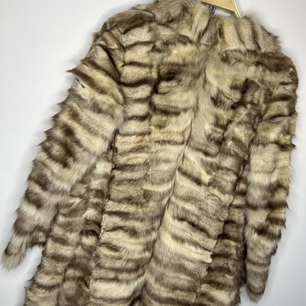 Vintage 90s Vintage Real Rabbit Fur Coat Jacket Heavy Opium Punk Y2K Size US S / EU 44-46 / 1 - 12 Thumbnail