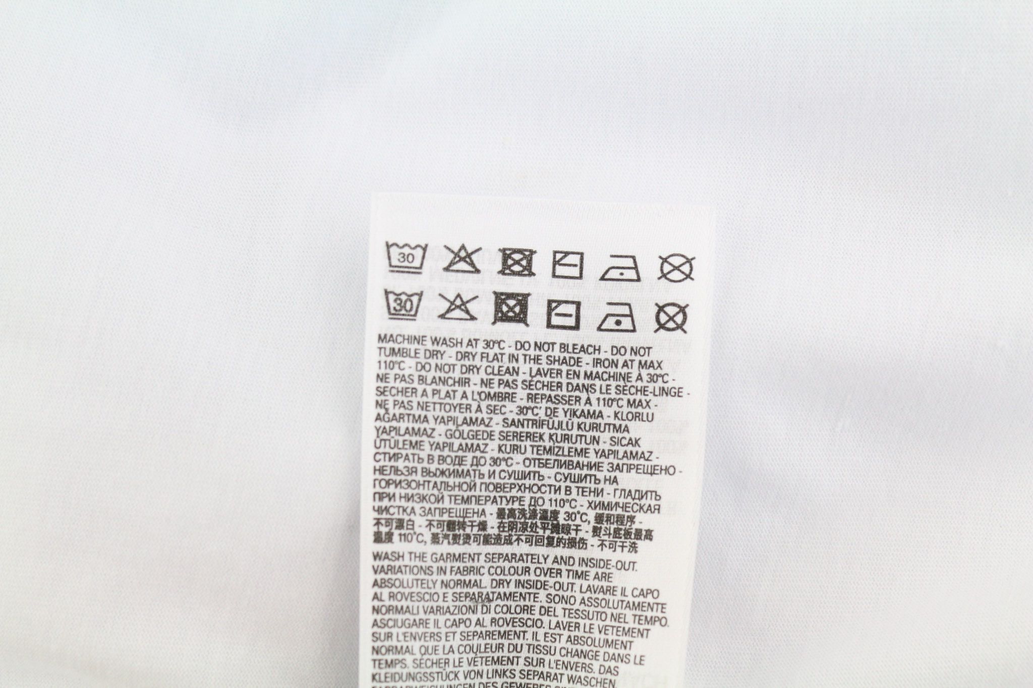 Diesel T-JUST-A35 2XL Short Sleeve Logo White Tee 40254 Size US XXL / EU 58 / 5 - 8 Thumbnail