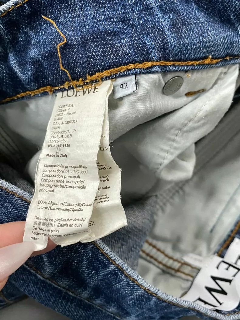 Loewe LOEWE Denim Pants Size 27" / US 4 / IT 40 - 7 Thumbnail