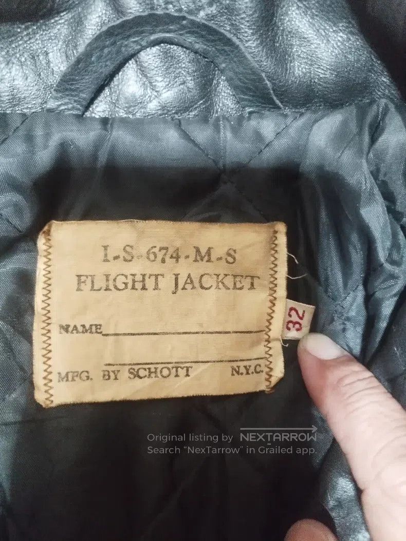 Schott Schott Vintage leather clothes Size US XS / EU 42 / 0 - 3 Thumbnail
