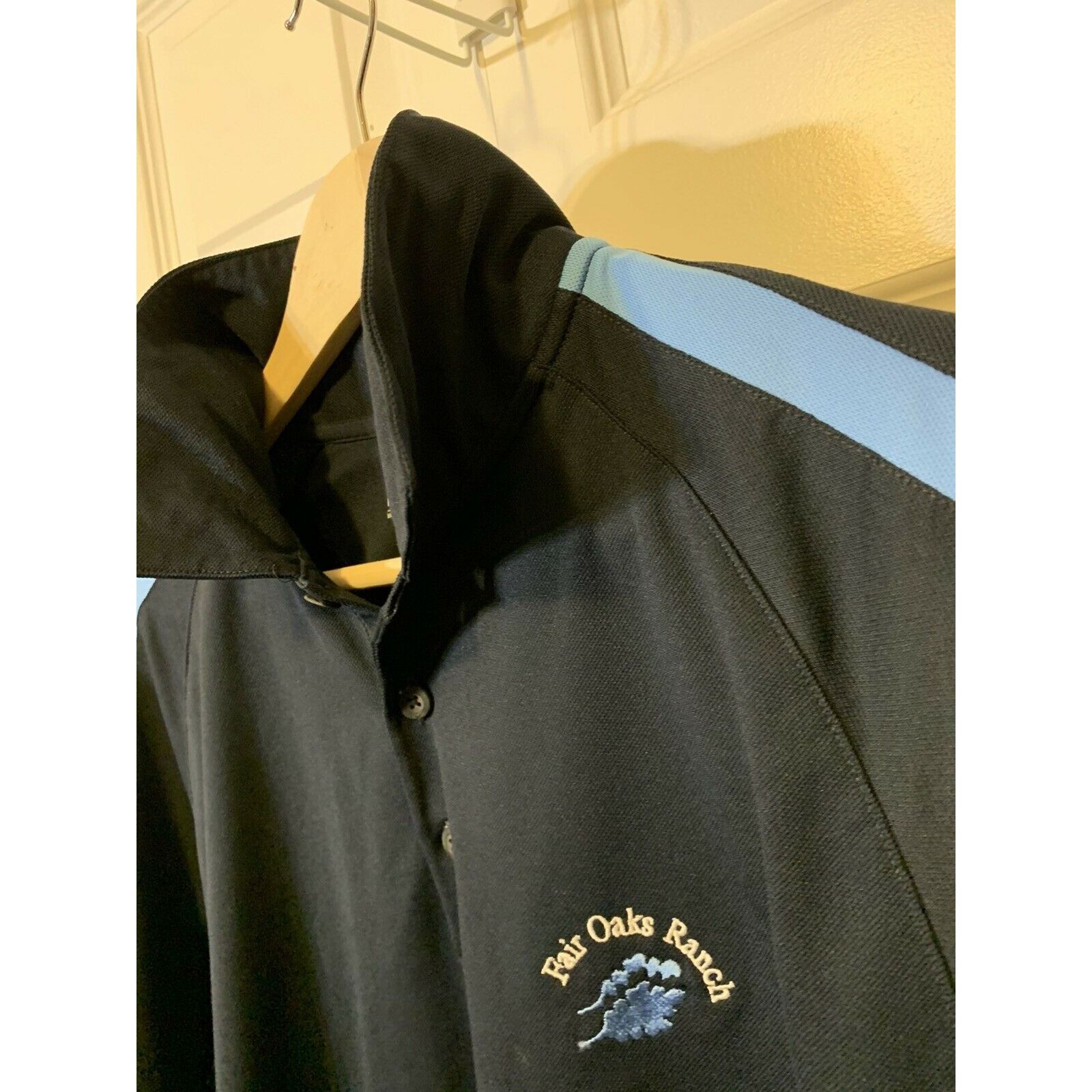 Nike Nike Golf Fit Dry Polo Men’s Sz L Fair Oaks Ranch Navy Blue Size US L / EU 52-54 / 3 - 7 Thumbnail