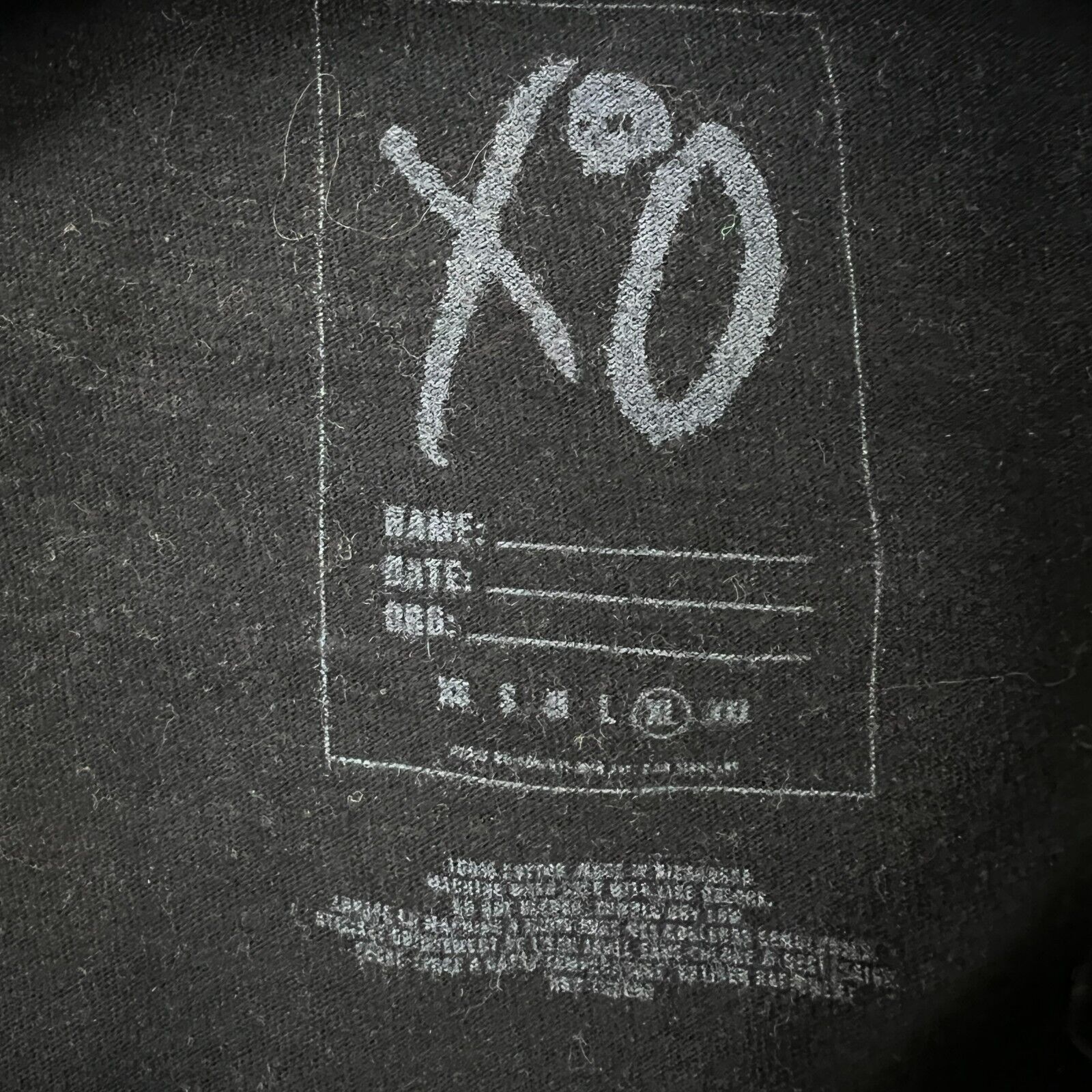 Band Tees × Rap Tees × The Weeknd The Weeknd XL XO After Hours Promo Double Sided Graphic Tee Size US XL / EU 56 / 4 - 7 Thumbnail