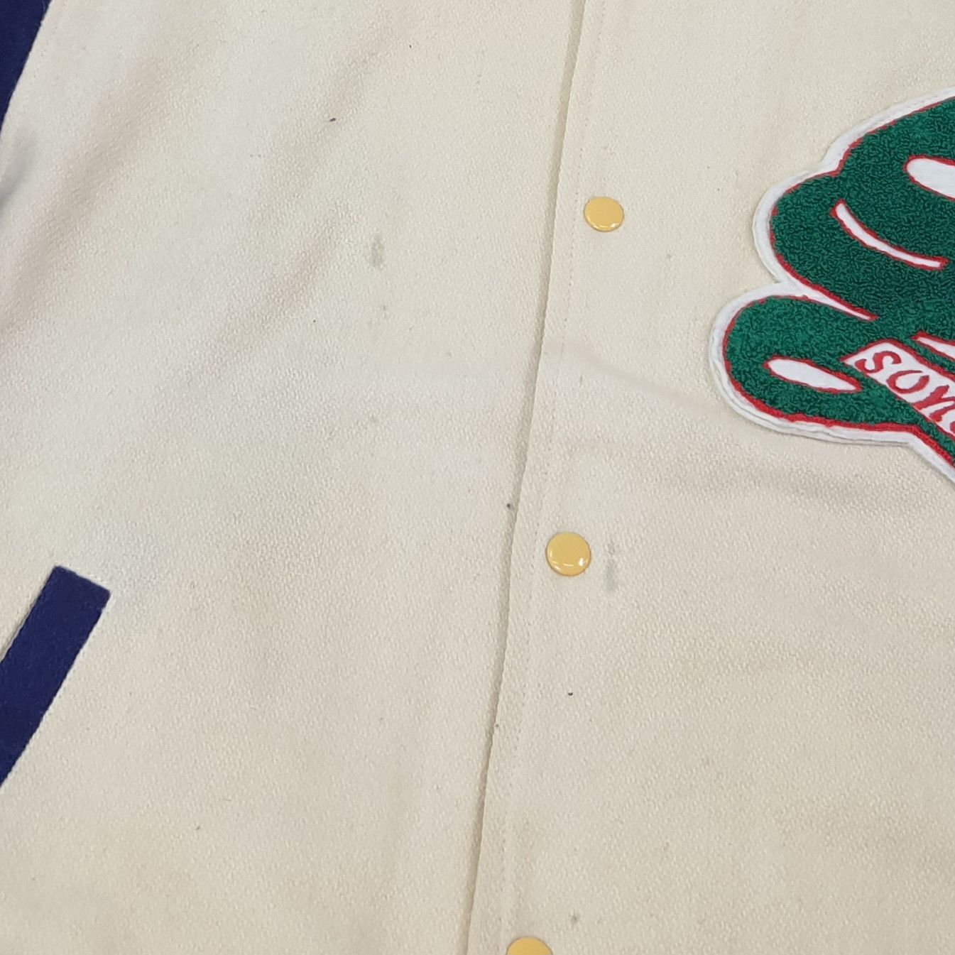 Vintage Vintage Varsity SONS Custom Skull Logo Jacket C275N25 Size US XL / EU 56 / 4 - 11 Thumbnail
