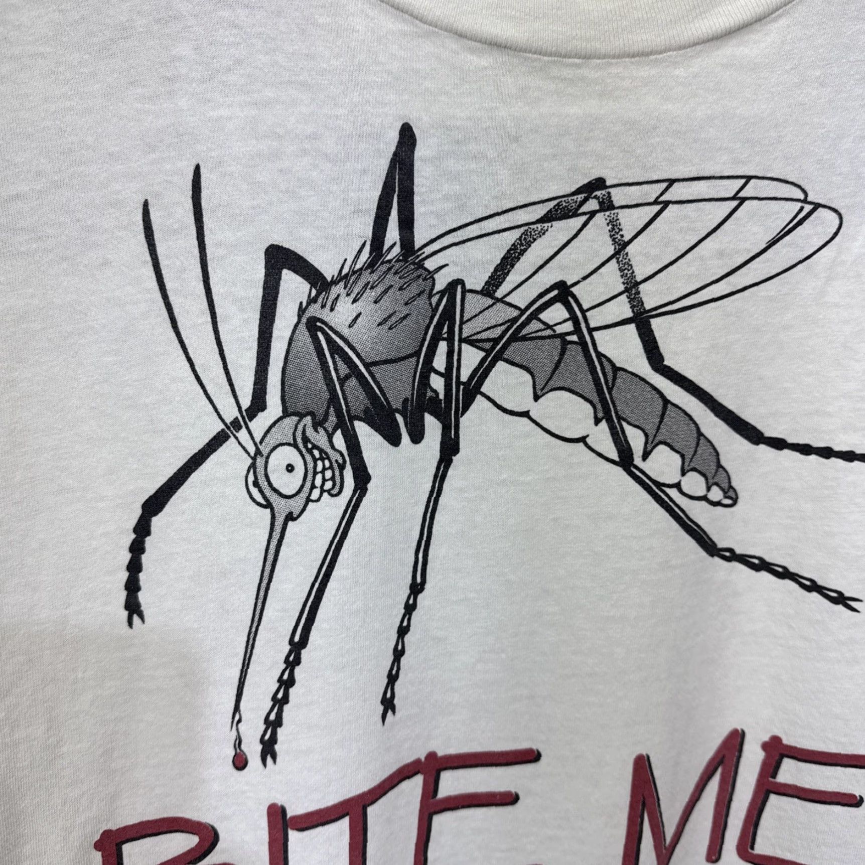 Vintage VINTAGE Eagle Products Men’s T-Shirt 2XL White 90s Mosquito Travel Souvenir Arkansas Size US XXL / EU 58 / 5 - 7 Thumbnail