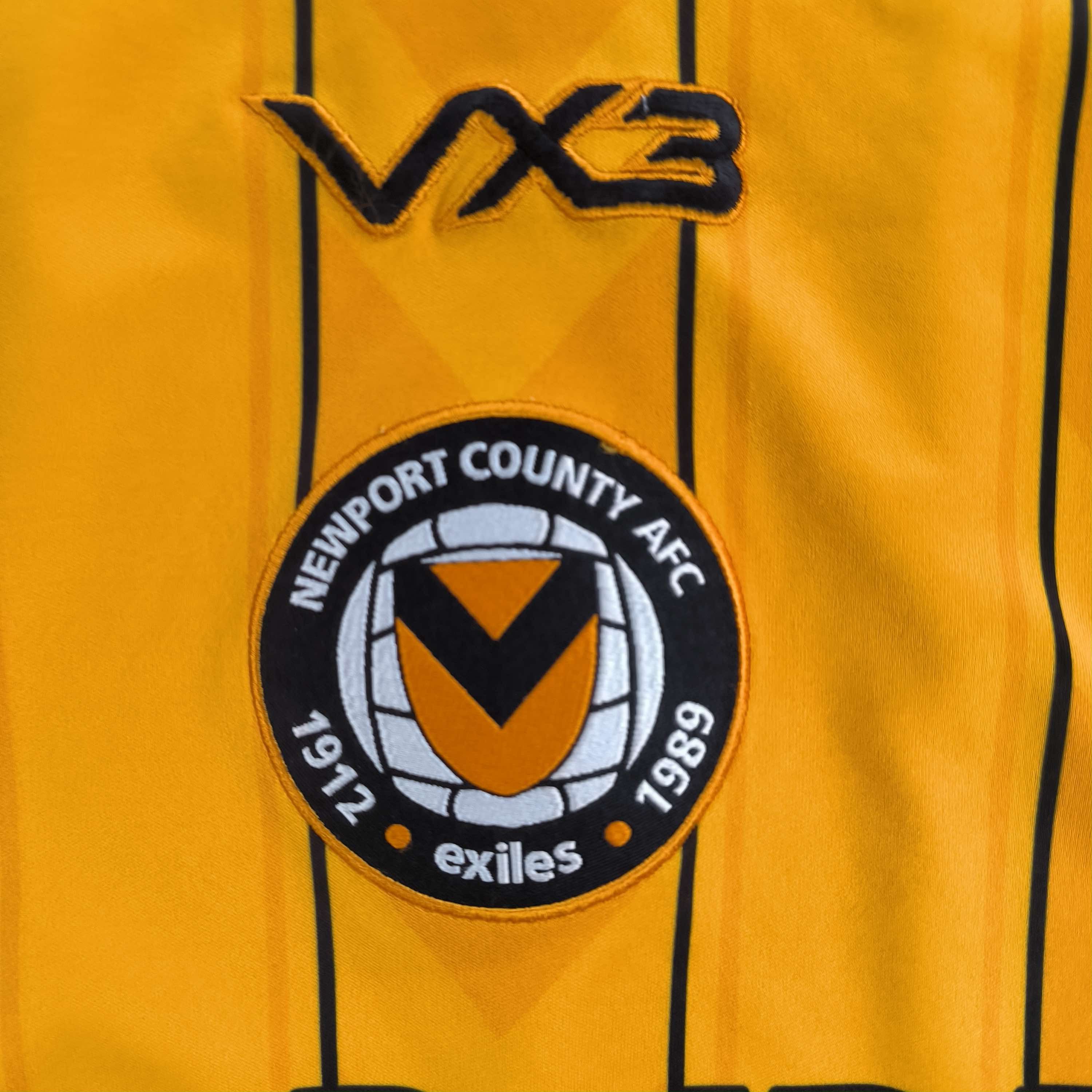 Other Newport County 2023-24 VX3 home football jersey size XS Size US XS / EU 42 / 0 - 4 Thumbnail
