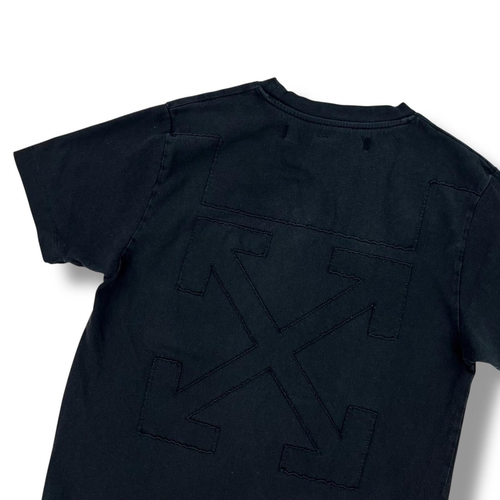Off-White Off-White Cutout Arrows T-Shirt Black Size US S / EU 44-46 / 1 - 1 Thumbnail