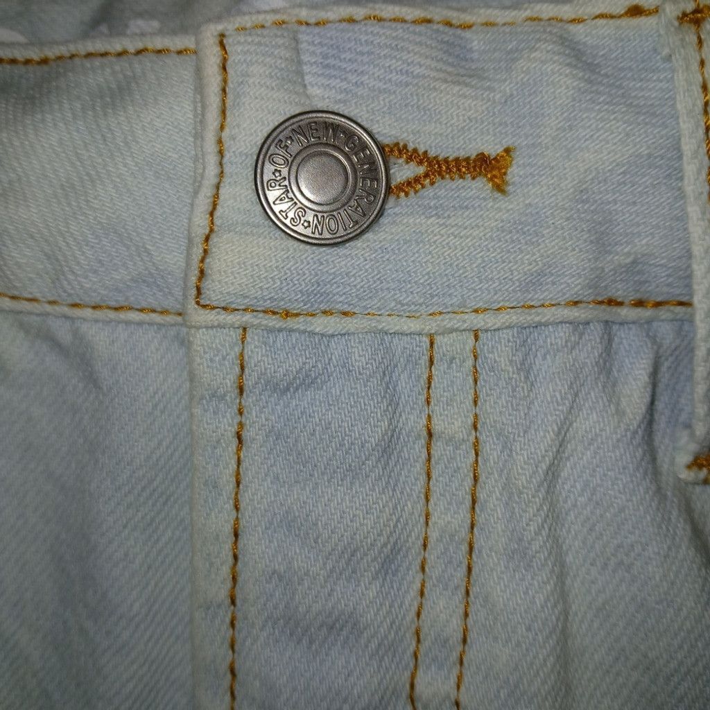 Song For The Mute Light Blue Distressed Women’s Denim Shorts Size 28" / US 6 / IT 42 - 5 Thumbnail