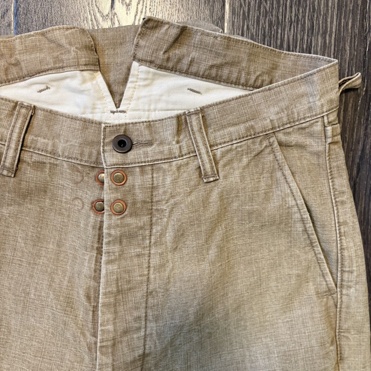 Kapital Kapital Monkey “Camera Bag” Pants – Size 2 (Fits ~30x32) Size US 30 / EU 46 - 4 Thumbnail