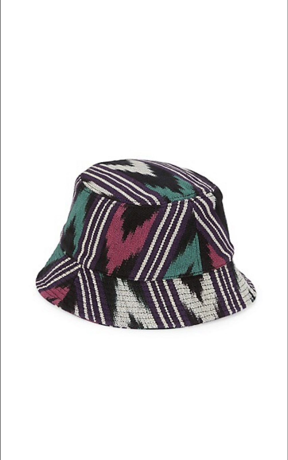 Isabel Marant !DS! SS23 Isabel Marant Geometric Print Haleyh Bucket Hat Size ONE SIZE - 9 Thumbnail