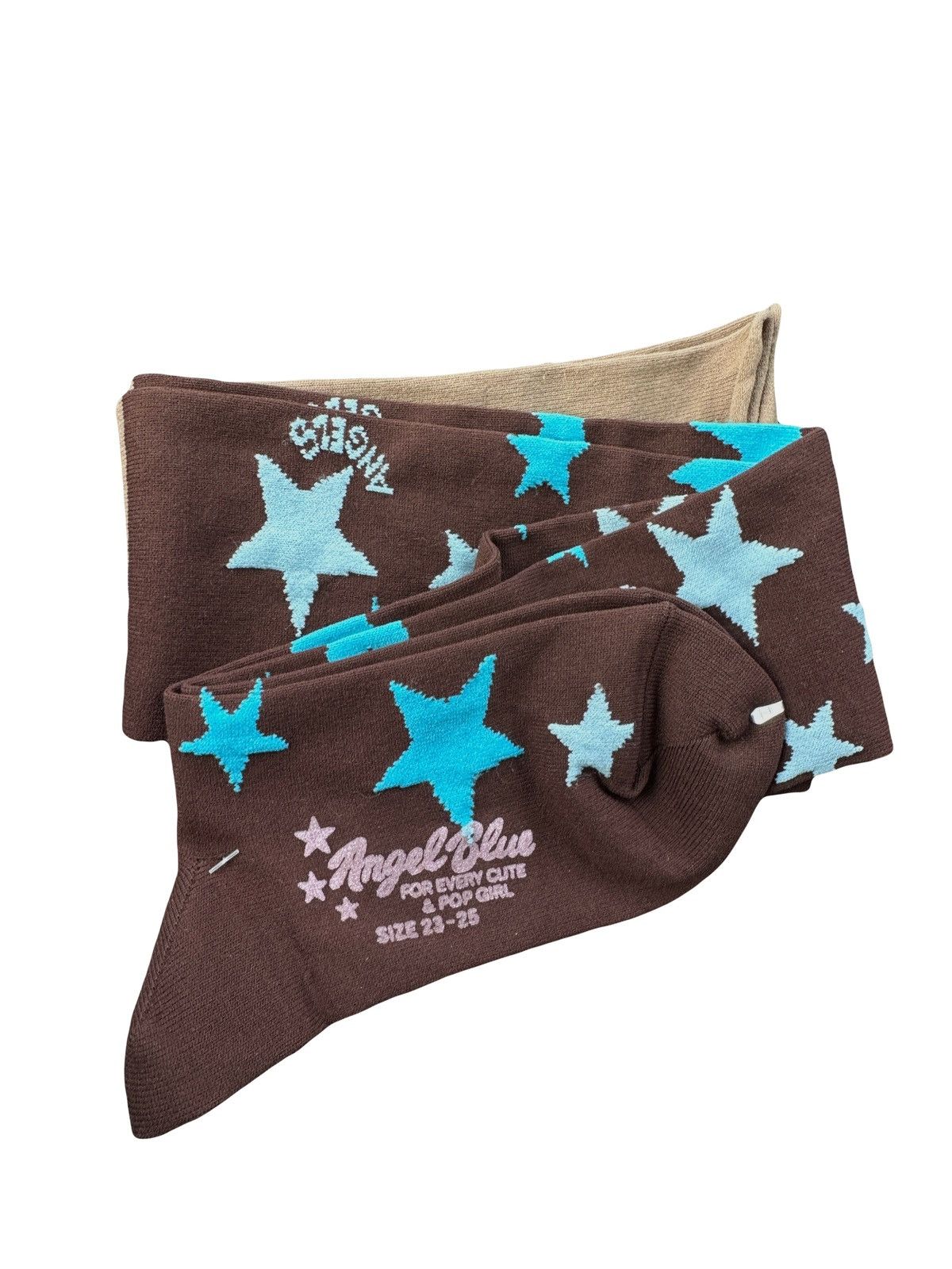 Angel Blue ANGEL BLUE Angels Star Socks Size ONE SIZE - 1 Thumbnail
