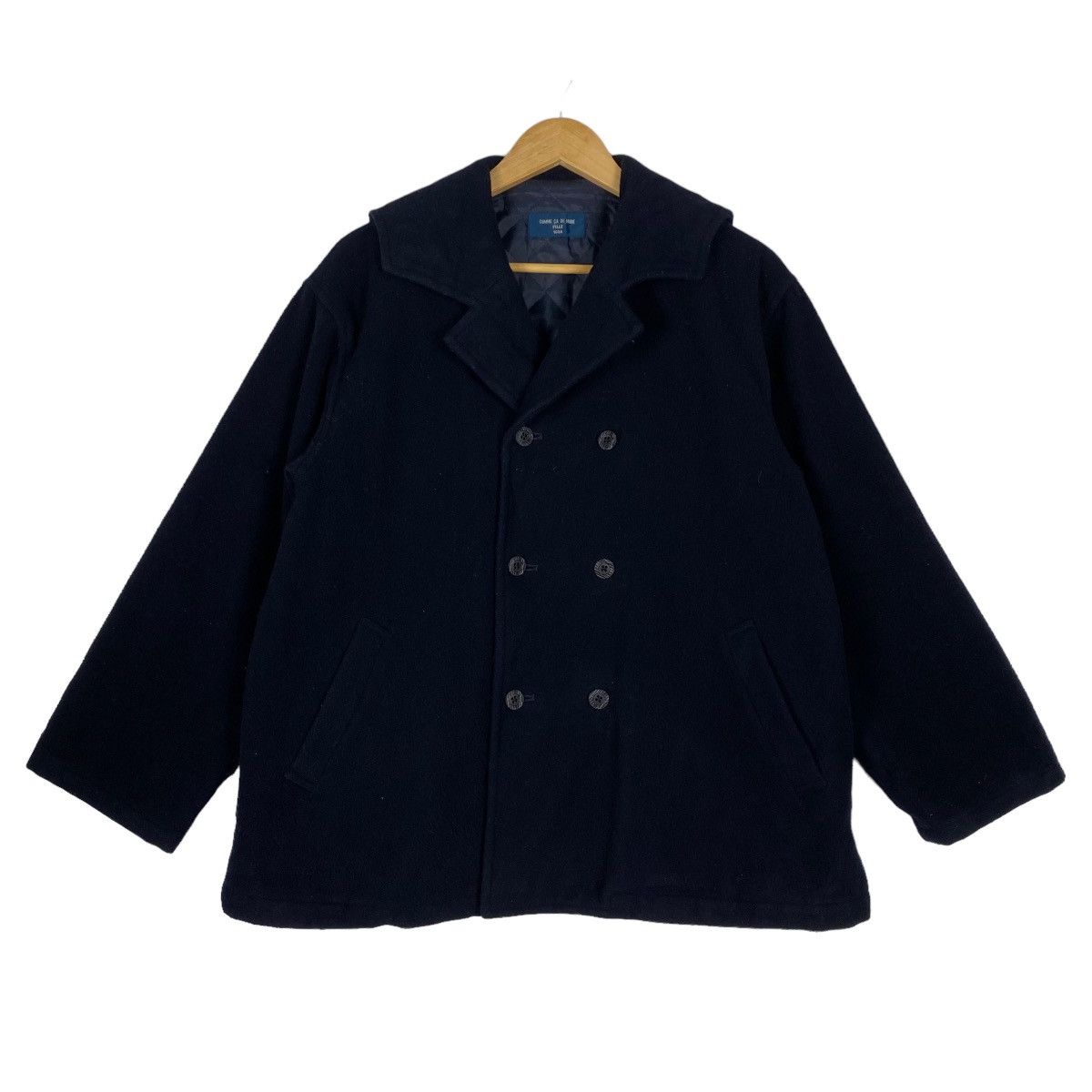 Comme Ca Ism Vintage Comme Ca Ism Double Breasted Over Coat Size US M / EU 48-50 / 2 - 7 Thumbnail