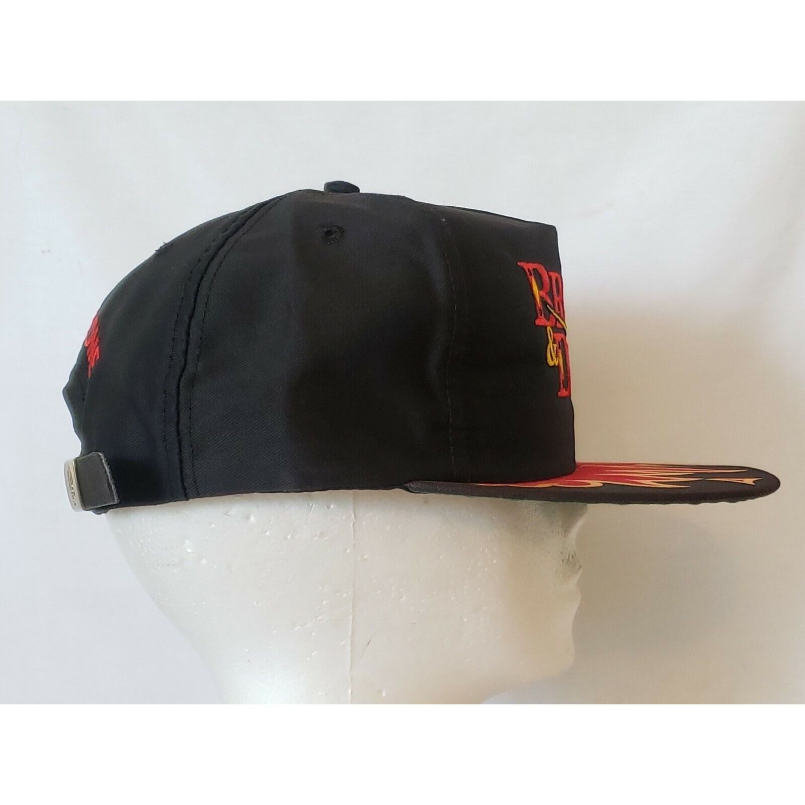 Vintage Brooks And Dunn Flaming 5 Panel Hat Getcha Some Vintage 90s Size ONE SIZE - 6 Thumbnail