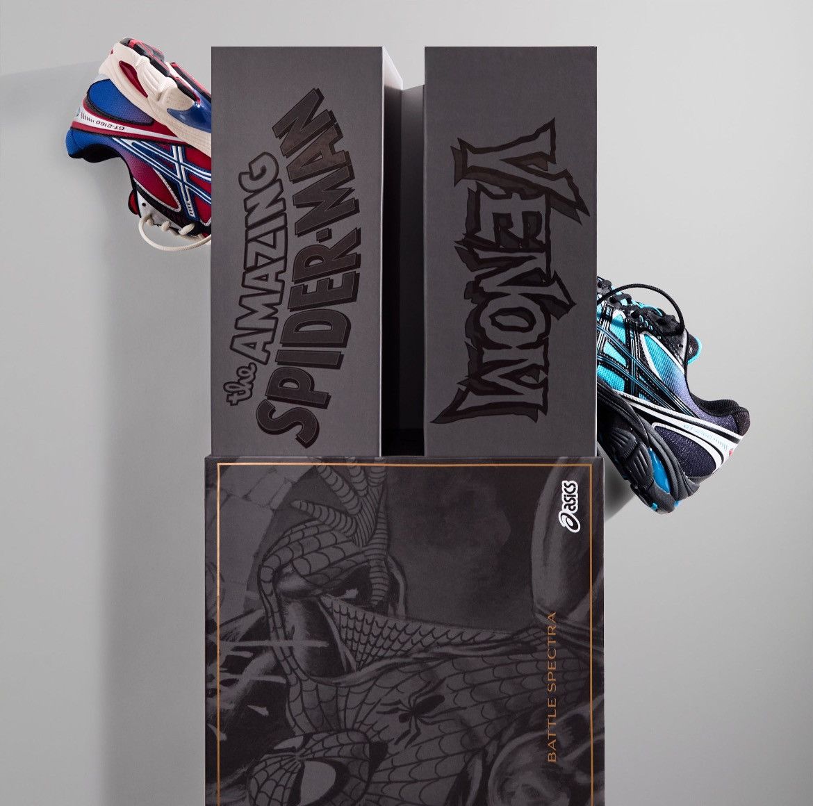 Asics × Kith × Marvel Comics Marvel | Kith for ASICS Battle Spectra Pack Size 7.5 Size US 7.5 / EU 40-41 - 15 Thumbnail