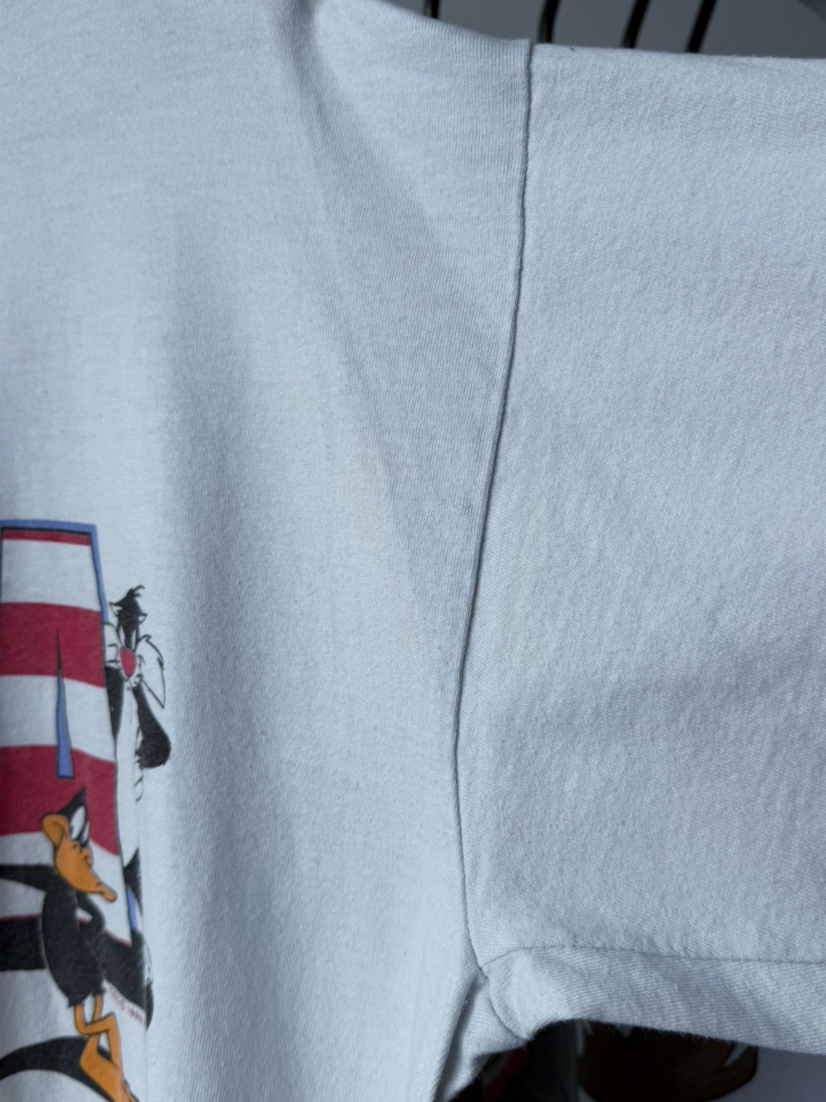 Cartoon Network Vintage 90s Looney Tunes USA Taz Bugs Bunny T-Shirt Tee Size US XL / EU 56 / 4 - 9 Thumbnail