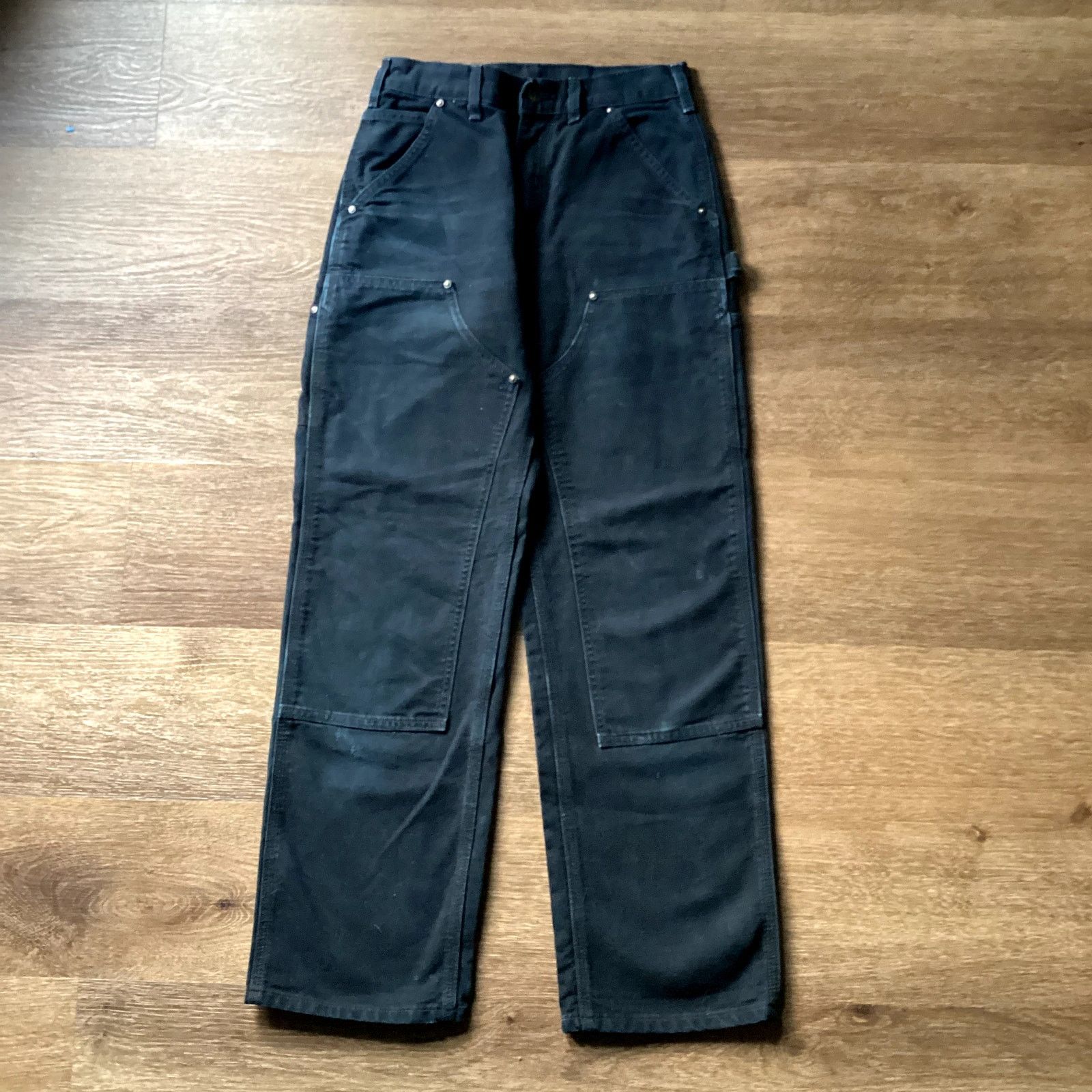 Carhartt Faded Black Carhartt Double Knee Pants - 28 x 32 Size US 28 / EU 44 - 1 Thumbnail
