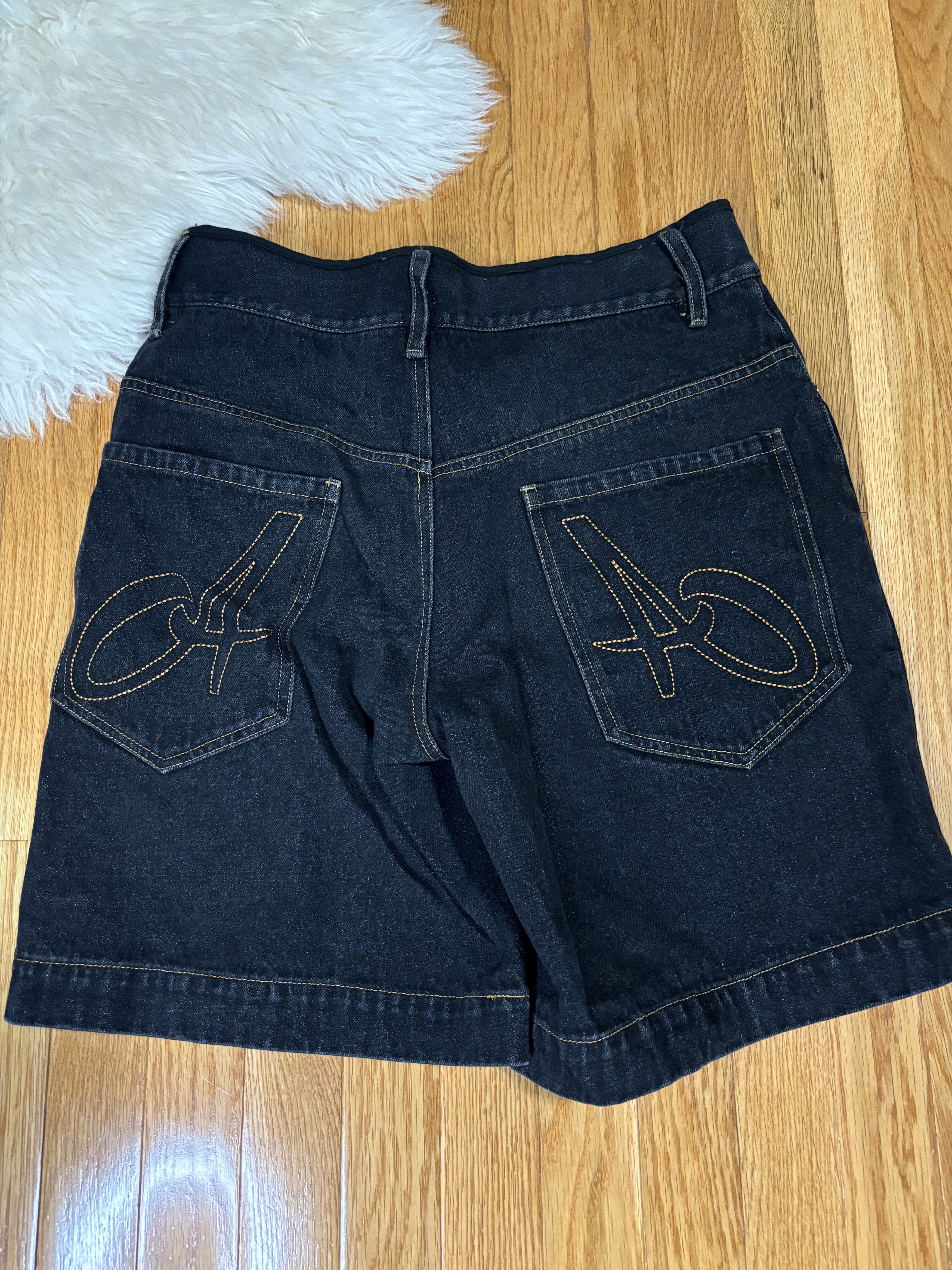 Aris Tatalovich FOOTBALL HELMET DENIM SHORTS Size US 30 / EU 46 - 4 Thumbnail
